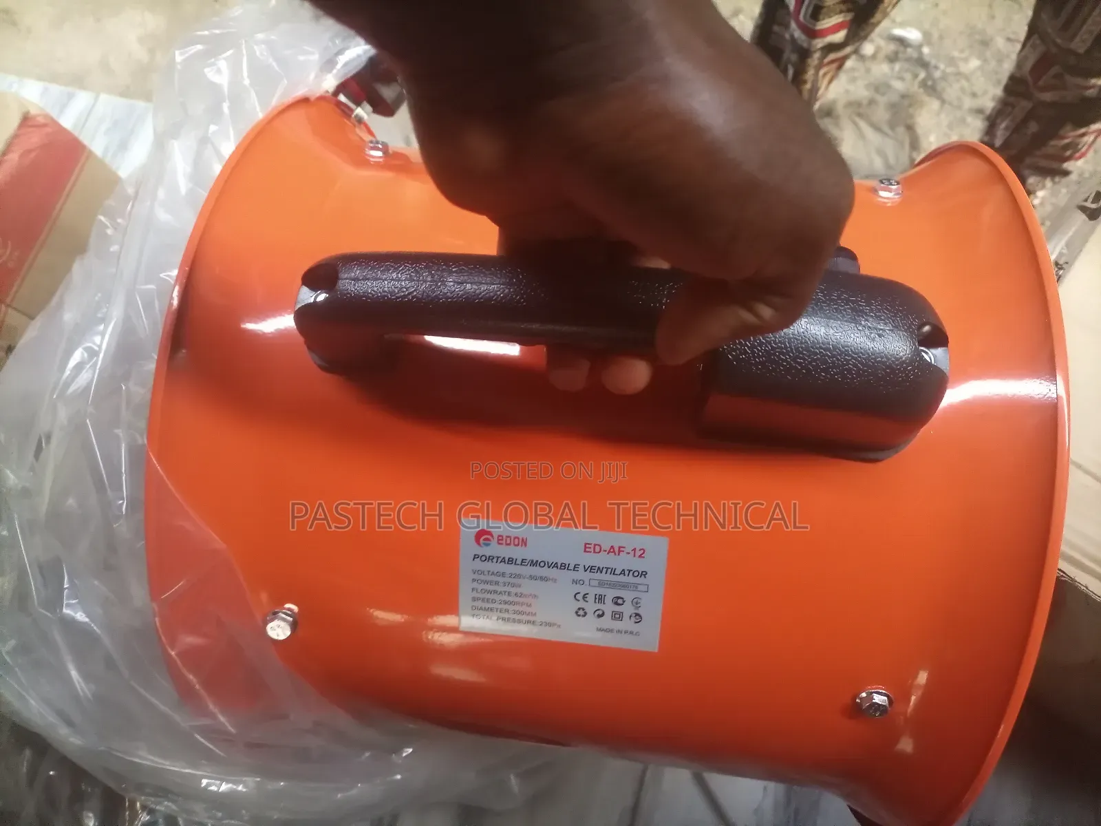 12" Industrial Portable/Movable Ventilator