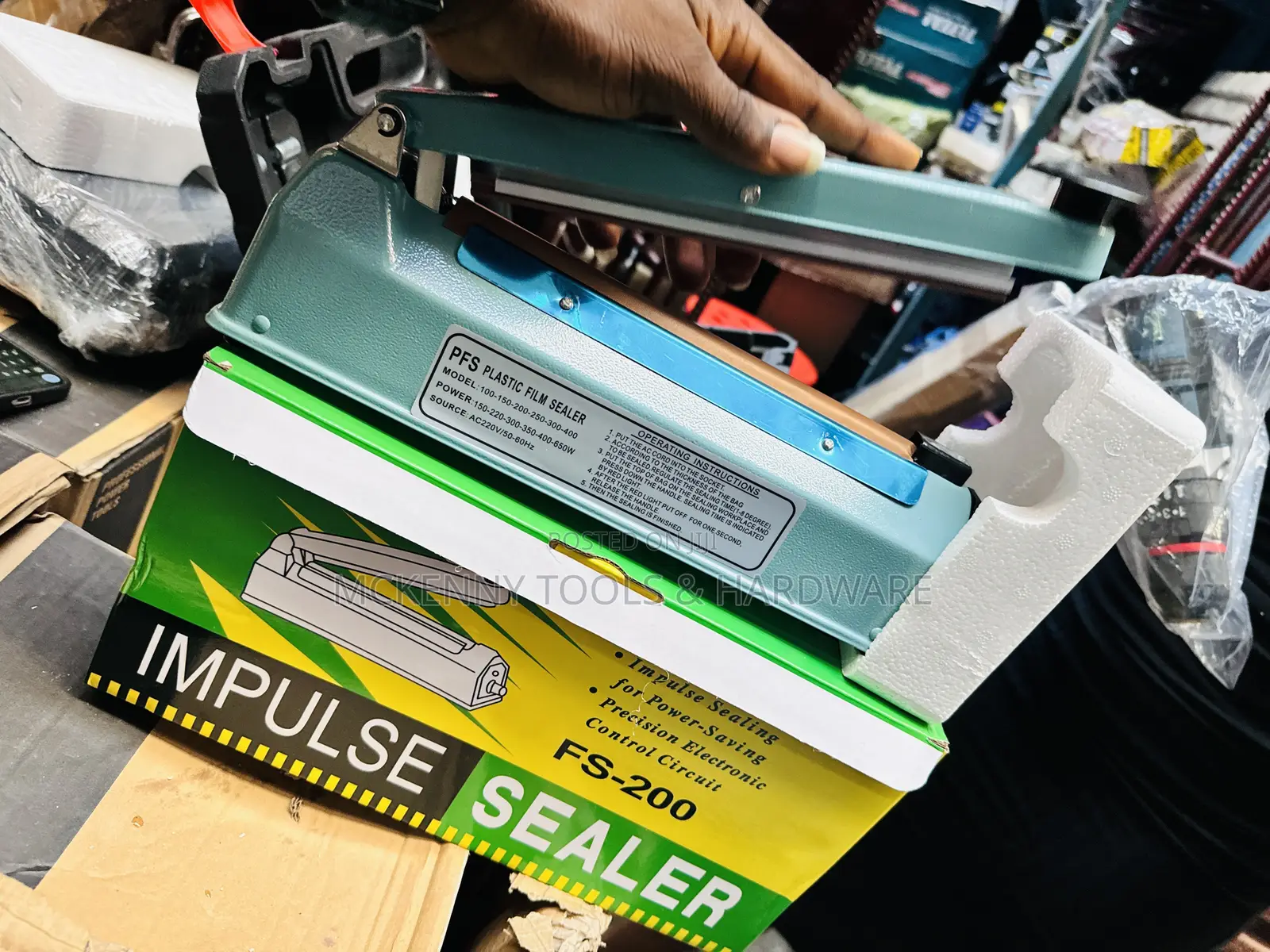 New Nylon Impulse Sealer Sealing Machine