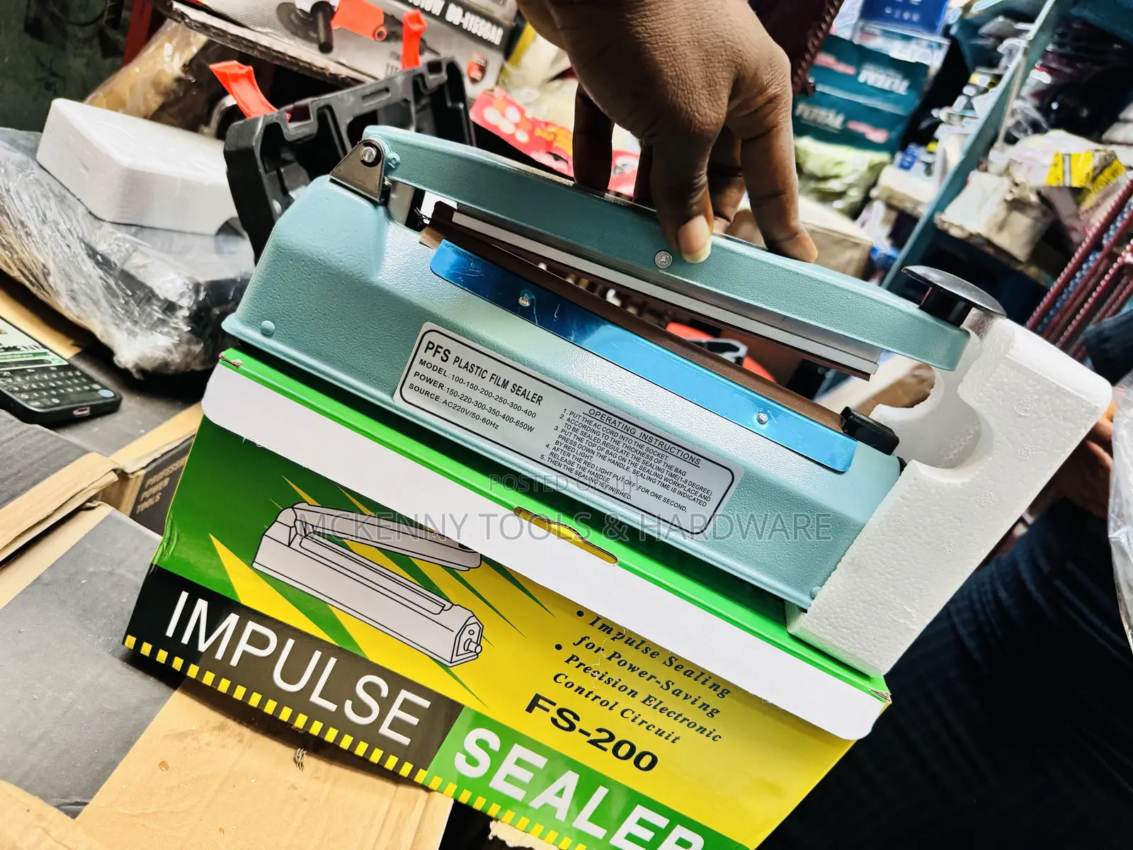 New Nylon Impulse Sealer Sealing Machine