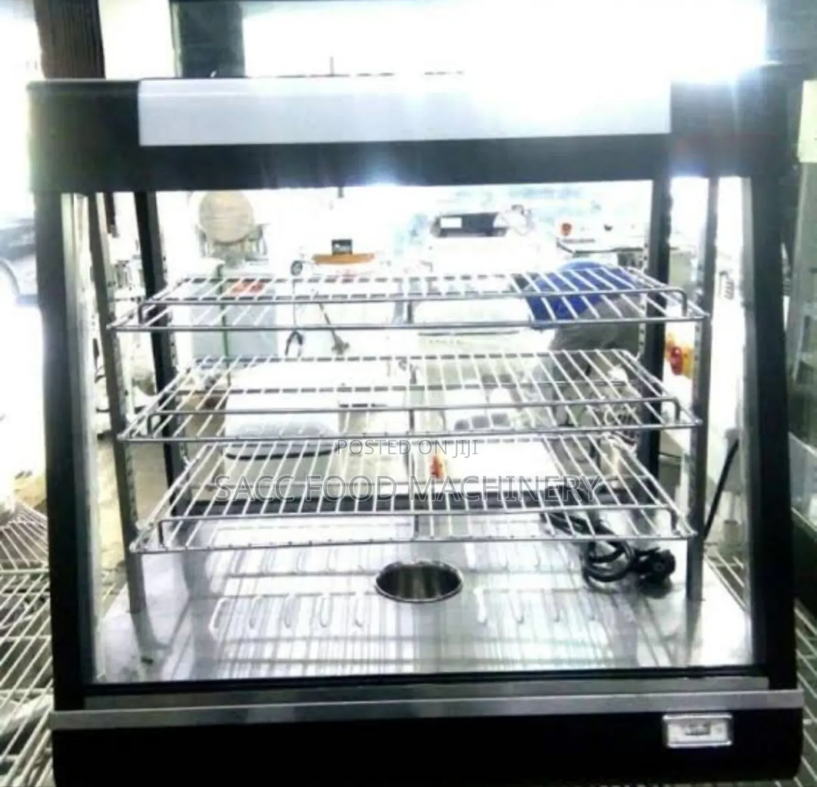 Black Snacks Warmer (2ft)