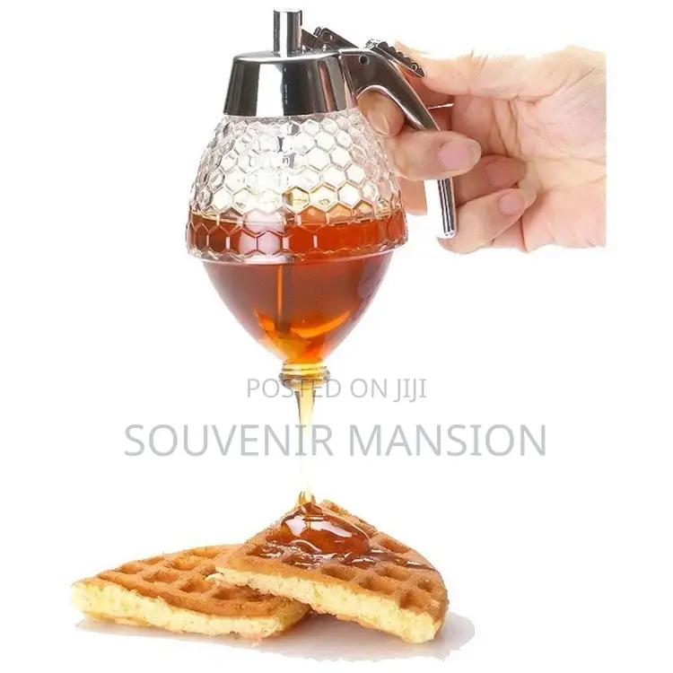 200ml Glass Honey Dispenser