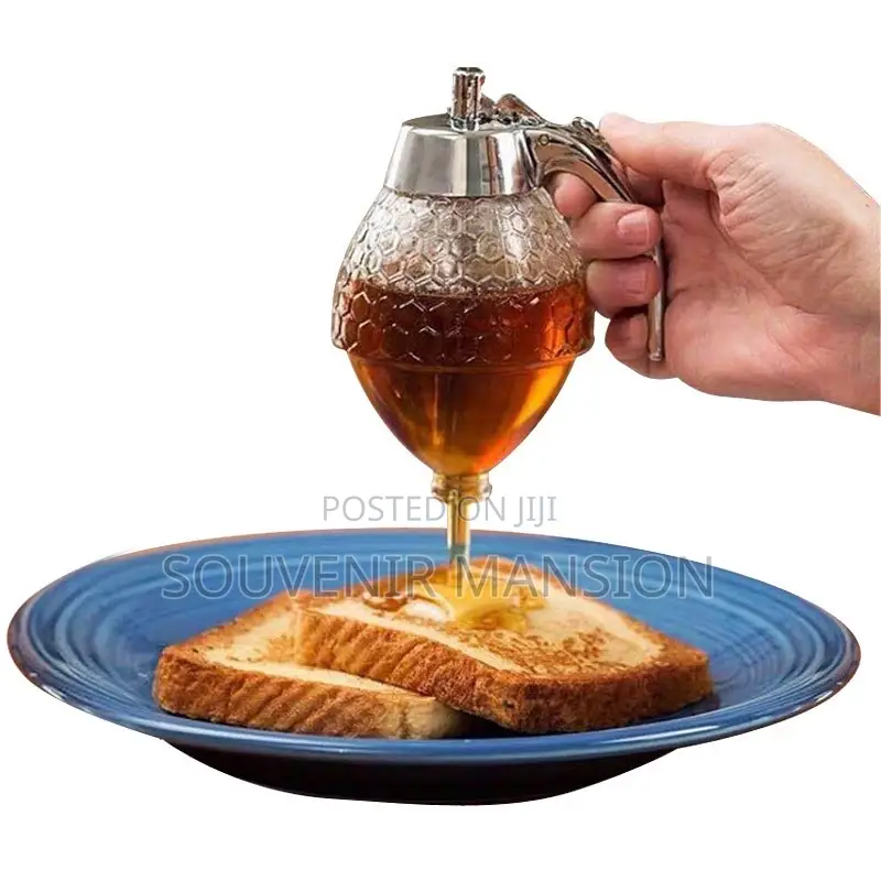 200ml Glass Honey Dispenser