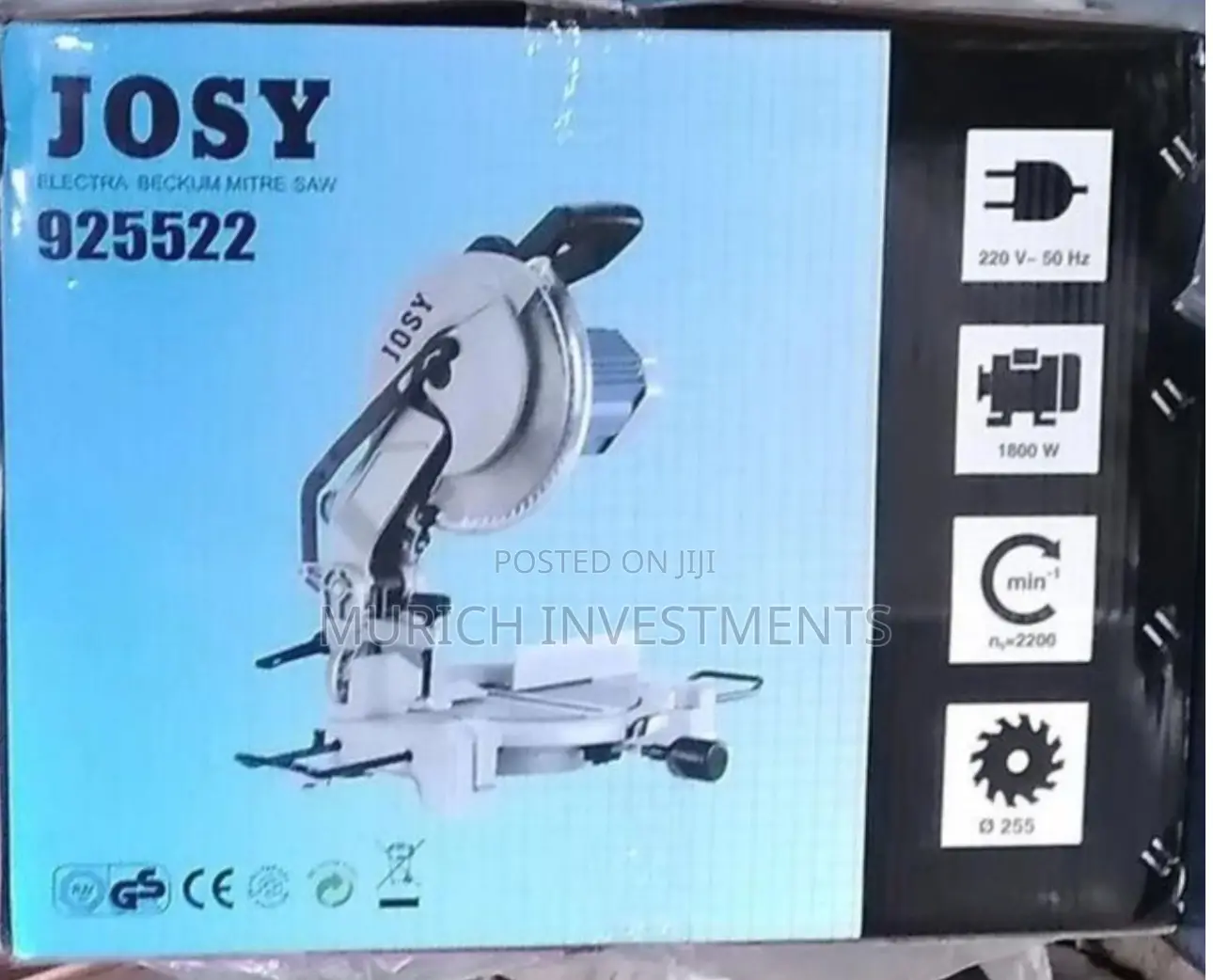 10" JOSY Heavy Duty Professional Miter Saw 1800W