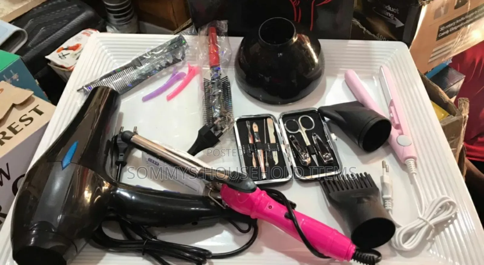 Complete Hair Care And Manicure Set