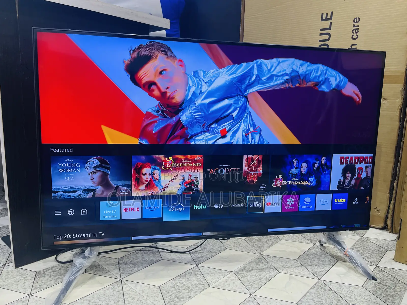 SAMSUNG Qled 43” Q65T Quantum Dot Boundless Smart Tv