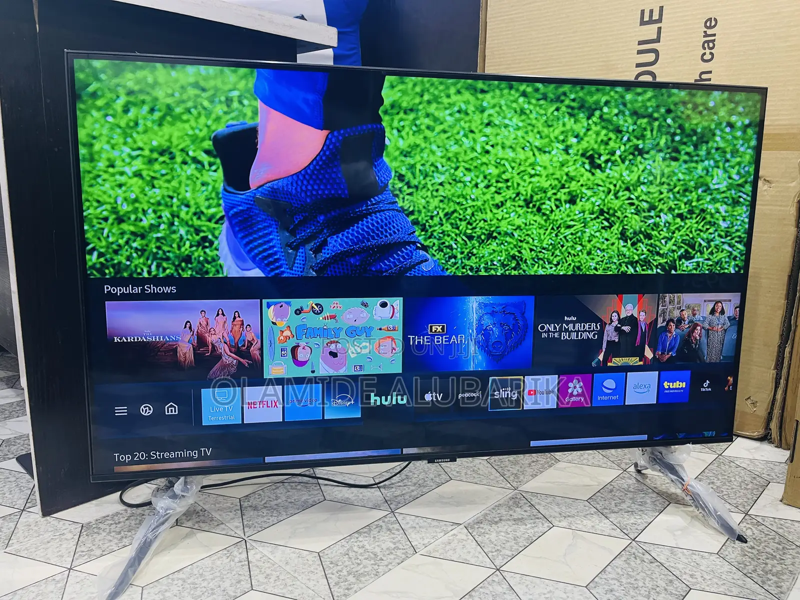 SAMSUNG Qled 43” Q65T Quantum Dot Boundless Smart Tv