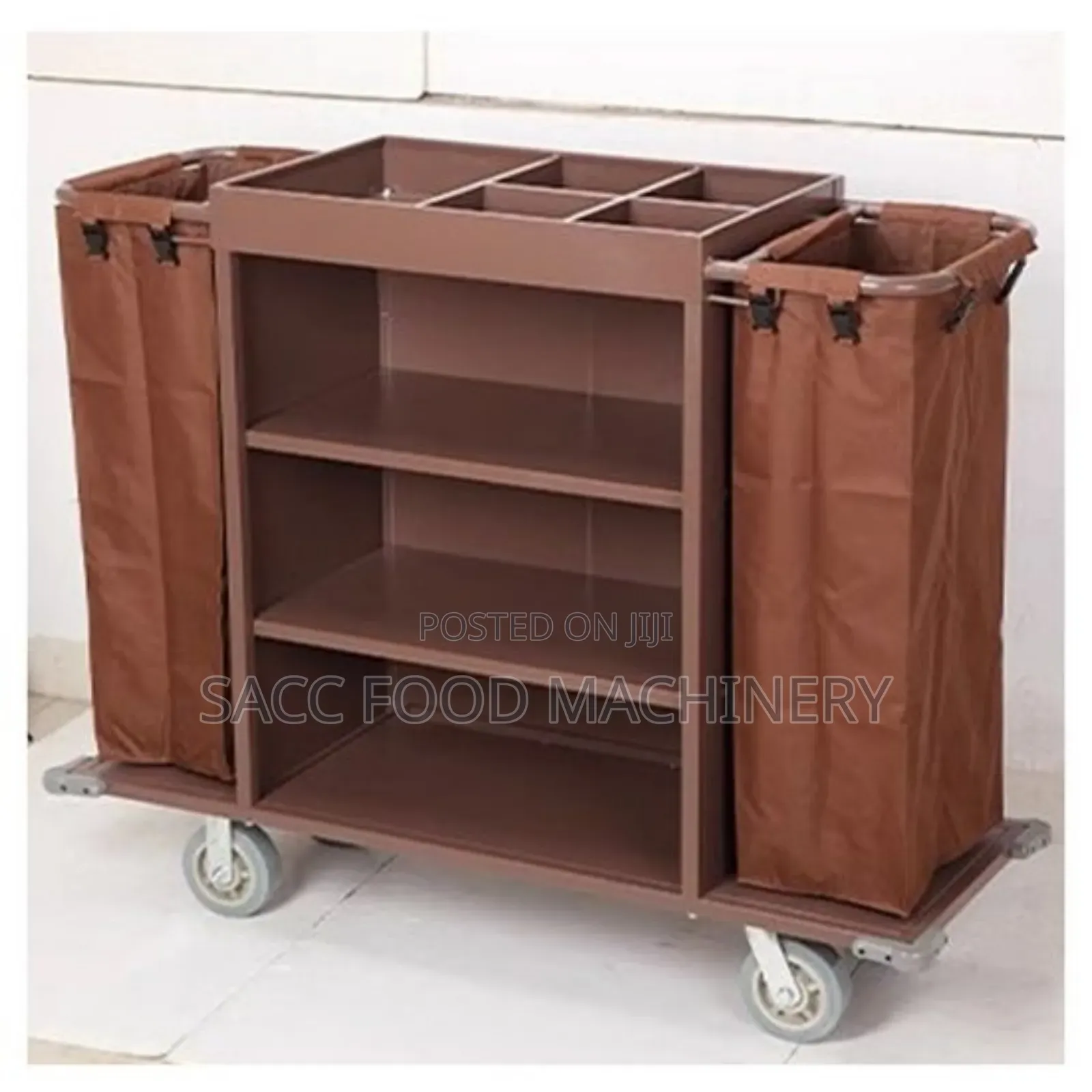 Hotel Housekeeping/Room Service Trolley/Cart (Double Sided )