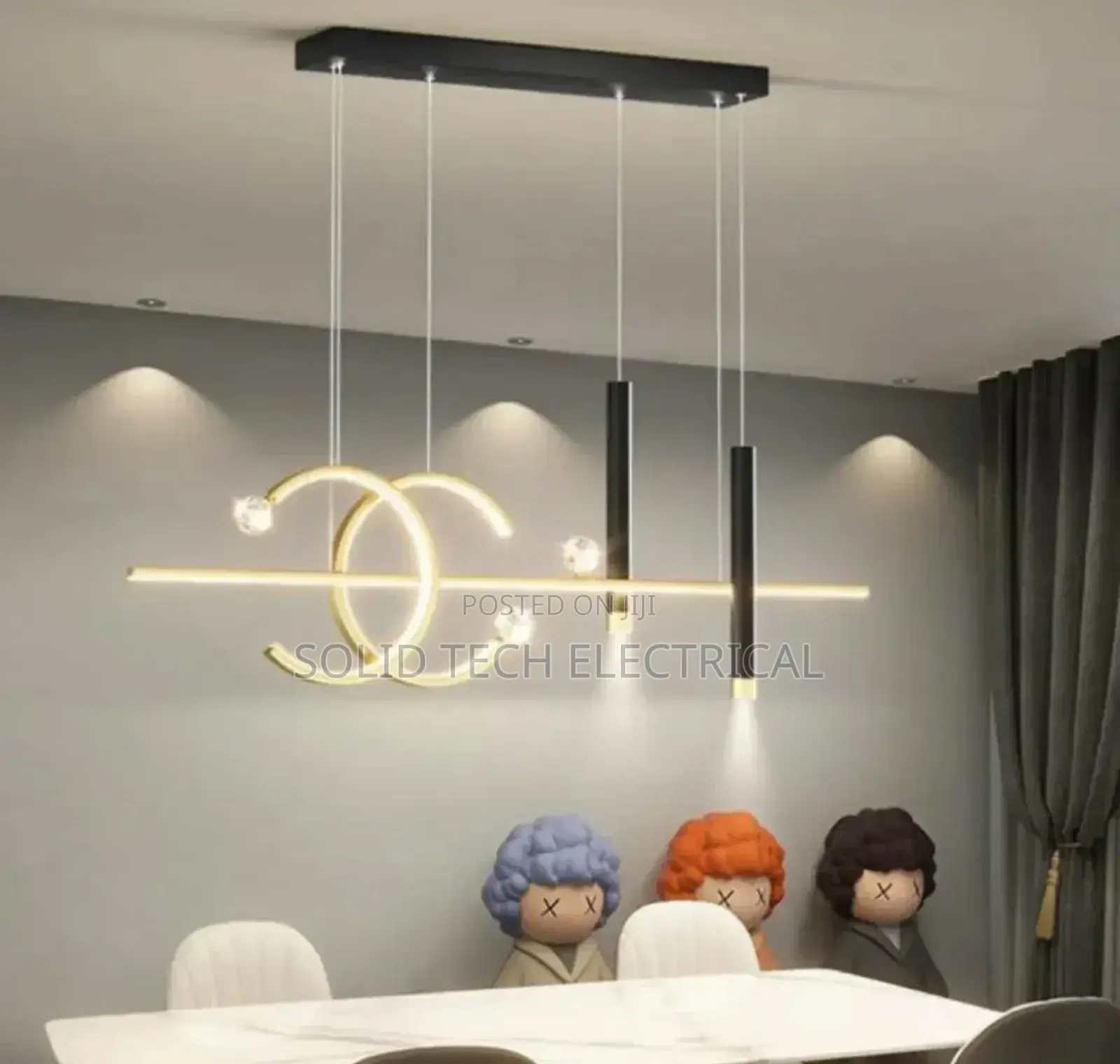 Pendant Drop Lights Chandelier With Drop Tracklights