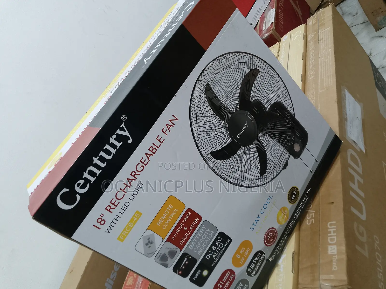 Portable-18inches Century Wall Mounted Fan