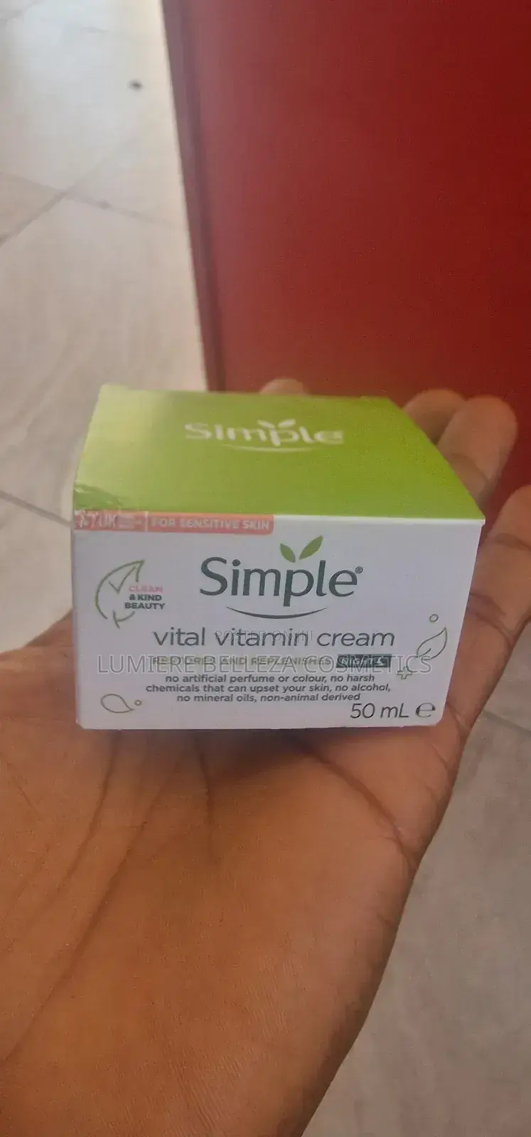 Simple Vital Vitamin Cream