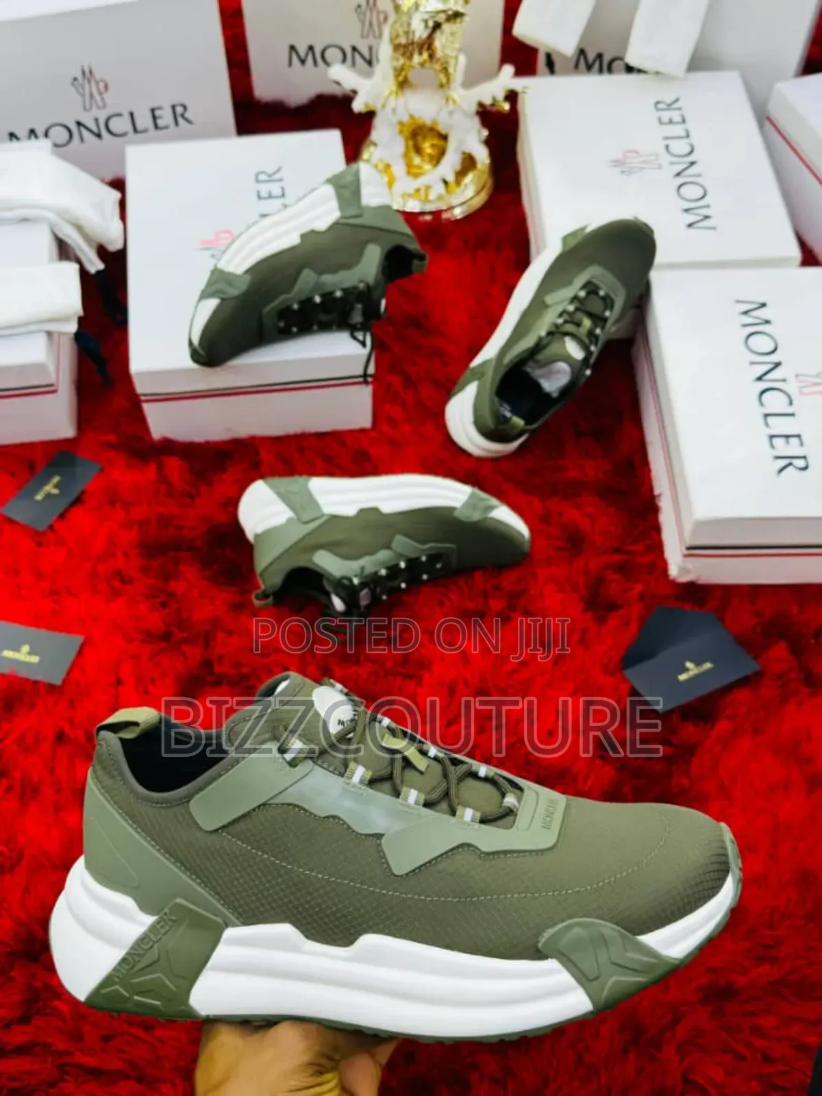Original Moncler Sneakers Available in Store
