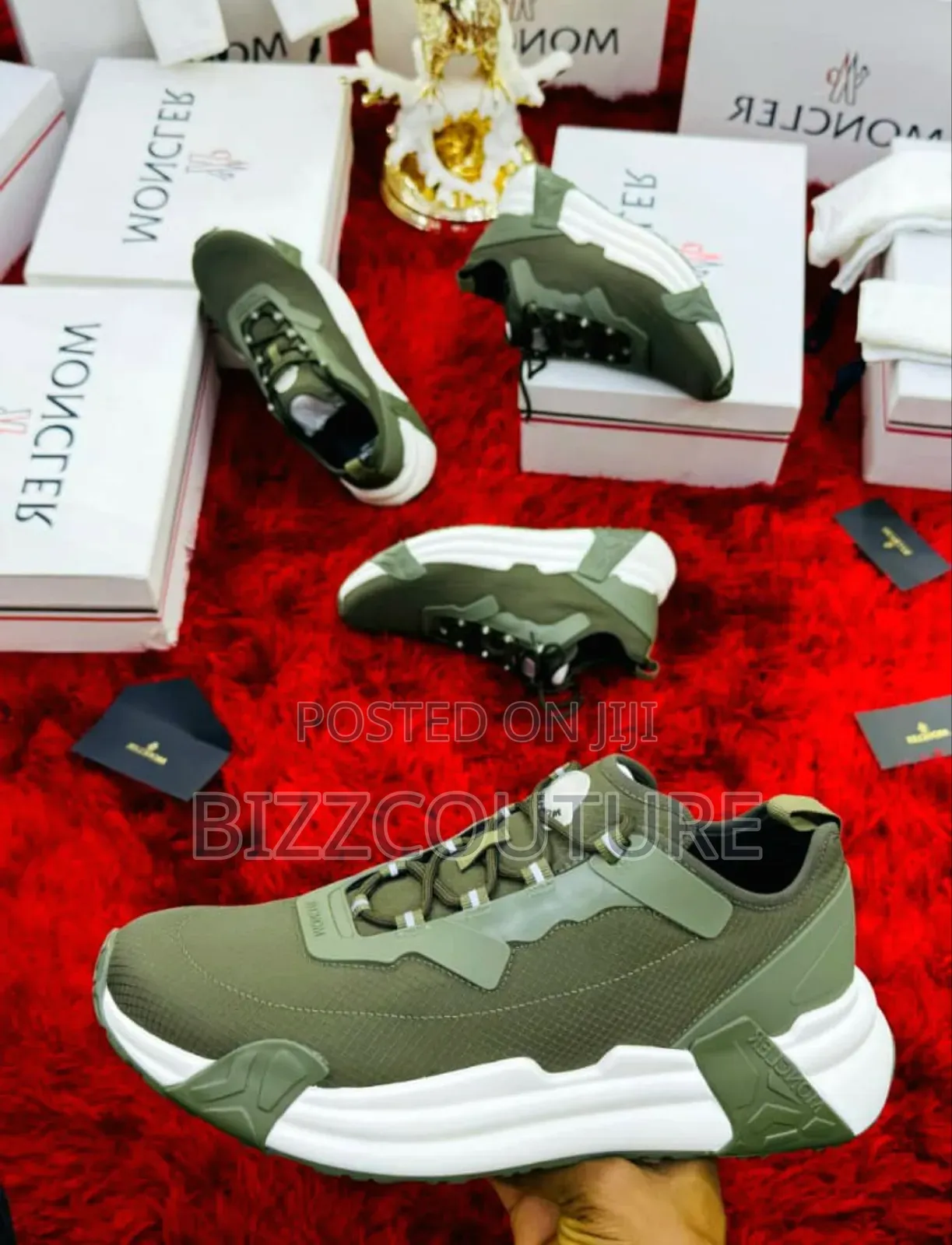 Original Moncler Sneakers Available in Store
