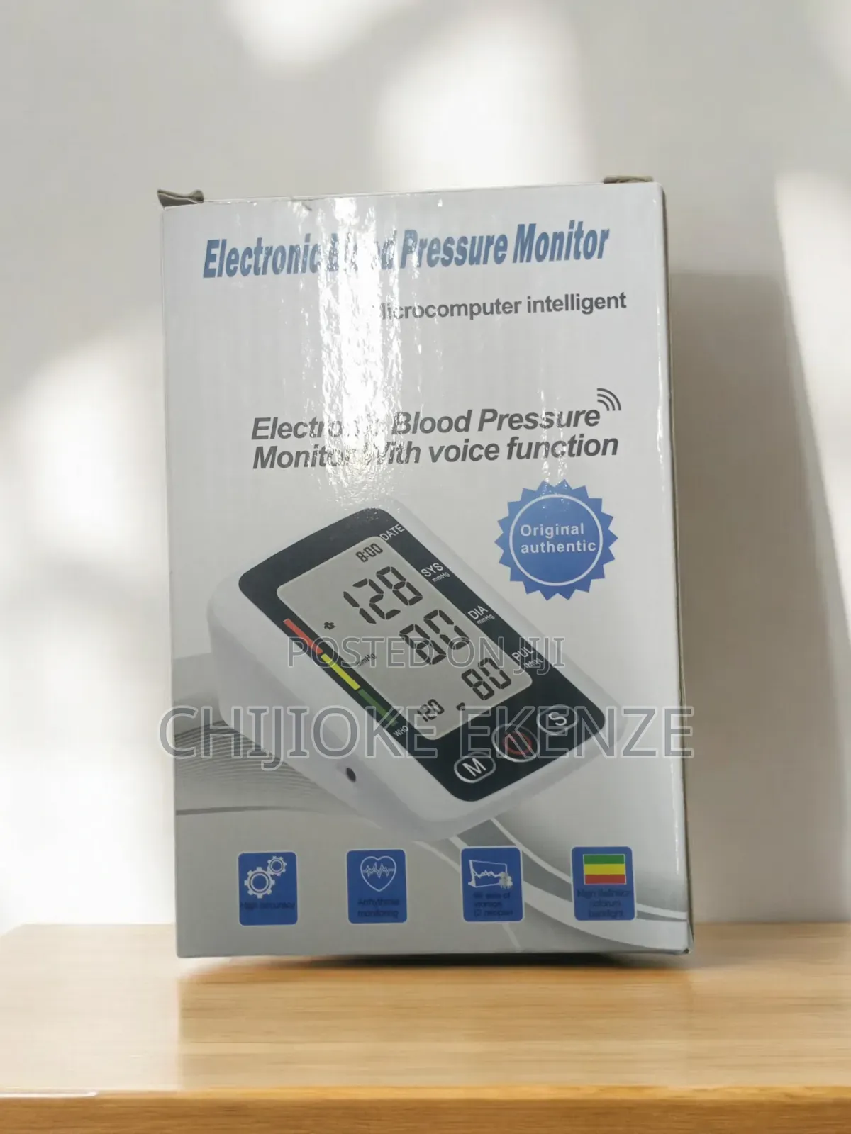 Microcomputer Intelligent Blood Pressure Monitor
