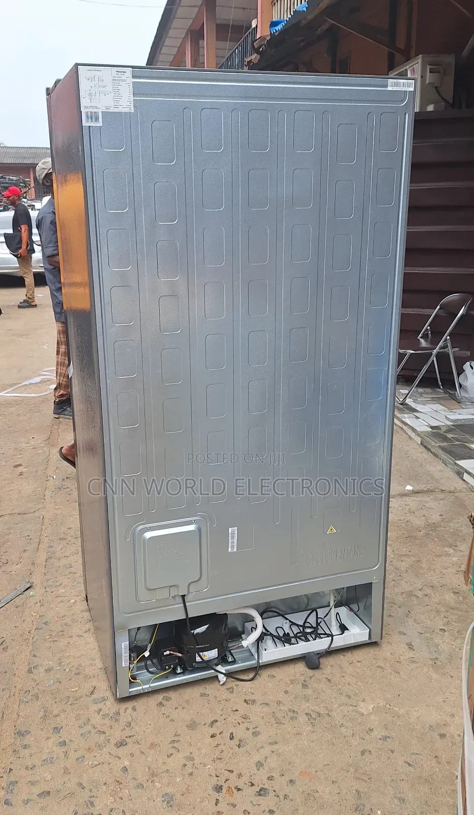 New Hisense 516L Side by Side Fridge (67WS) Super Cooling