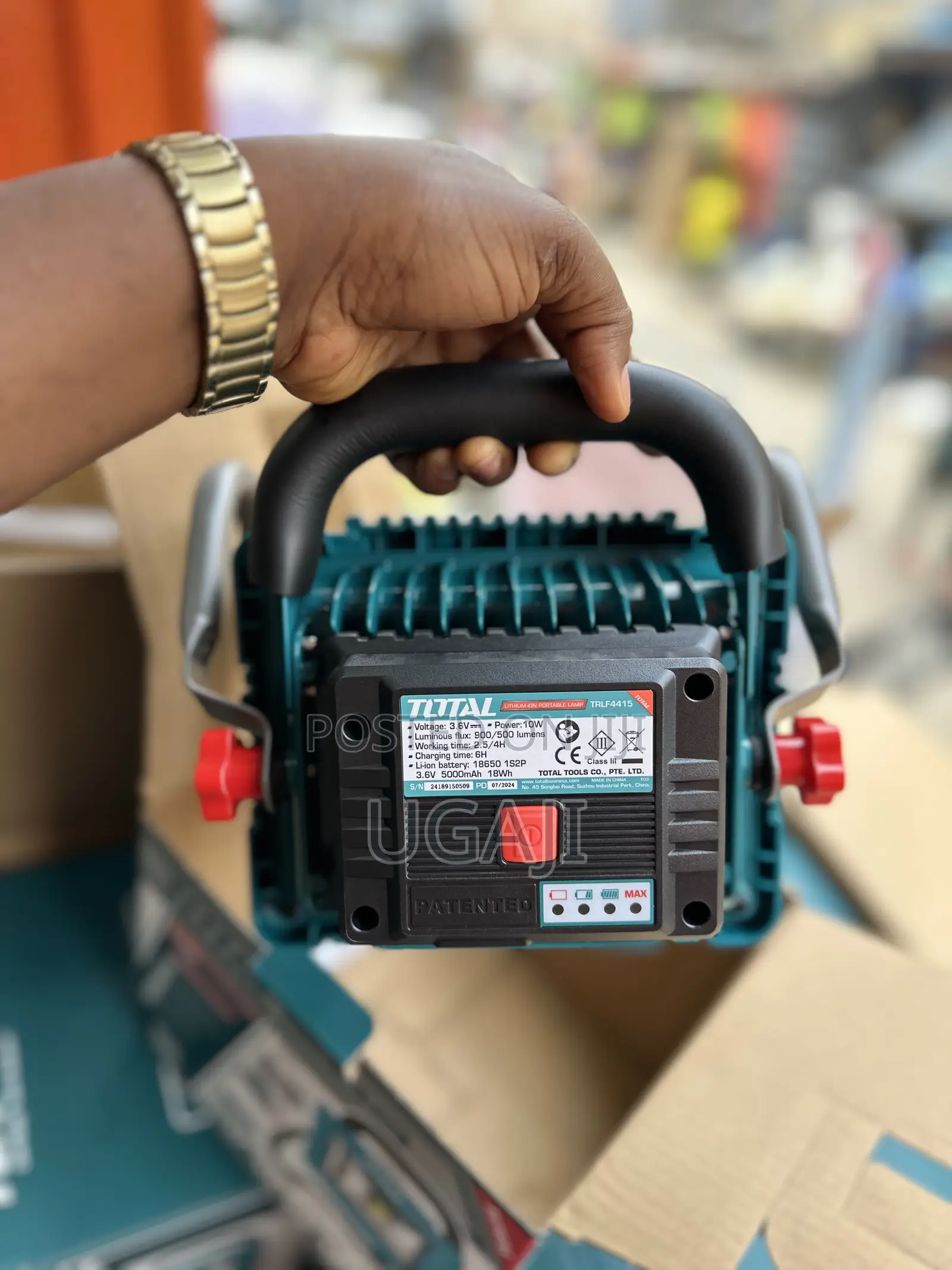 Cordless Portable Lamp 3.6V