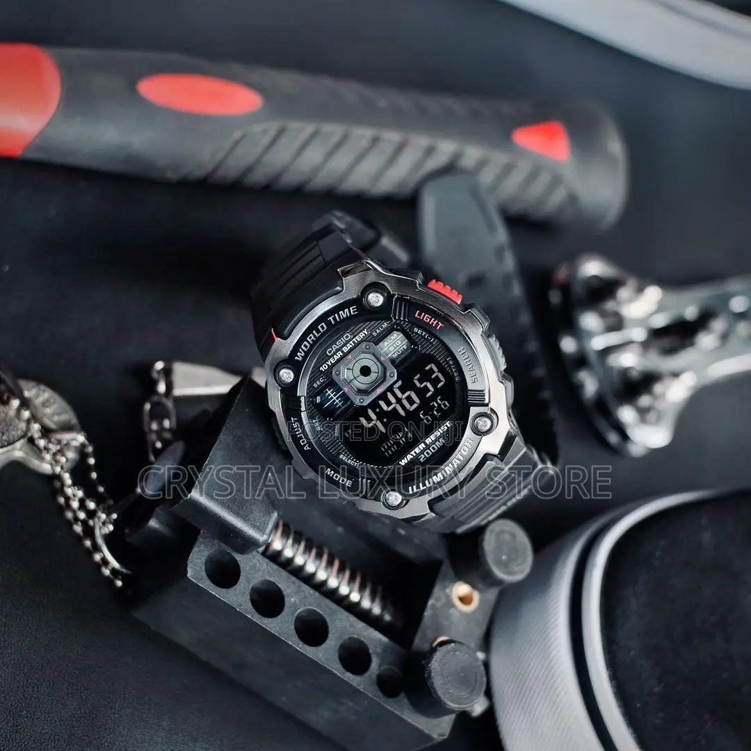 Authentic Casio Quality Luxury Men Wristwatch