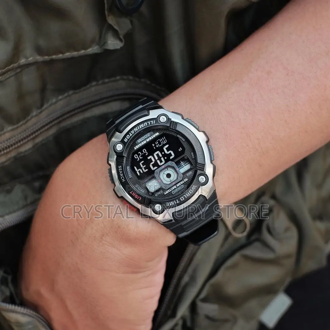 Authentic Casio Quality Luxury Men Wristwatch