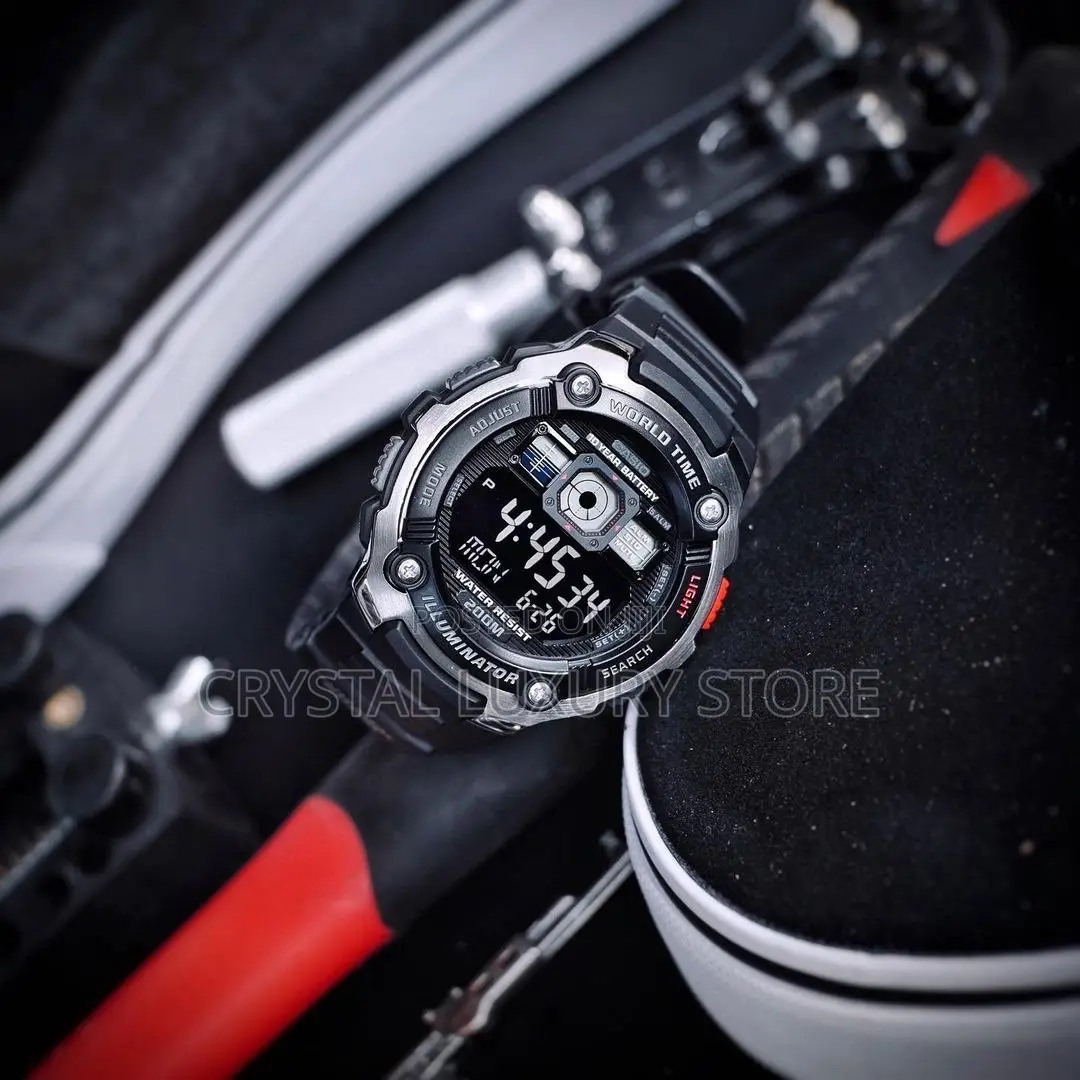 Authentic Casio Quality Luxury Men Wristwatch