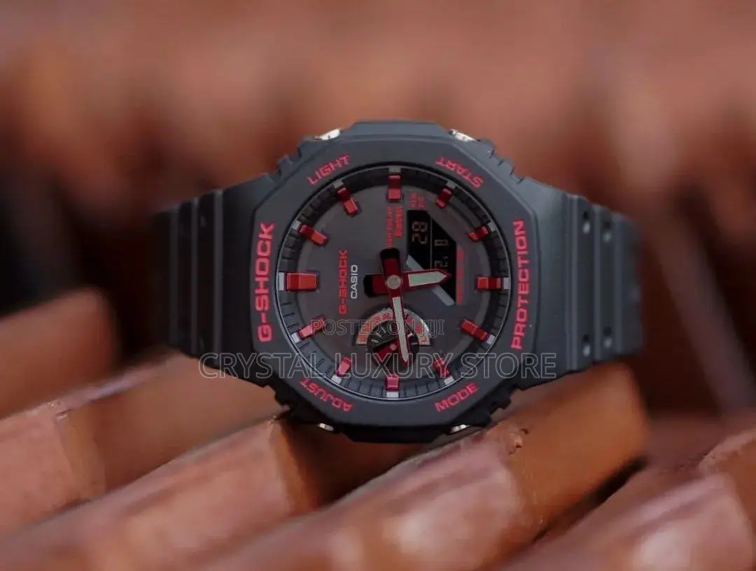G-Shock Casio Quality Luxury Men Rubber Strap Wristwatch