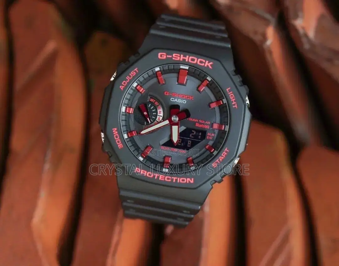 G-Shock Casio Quality Luxury Men Rubber Strap Wristwatch