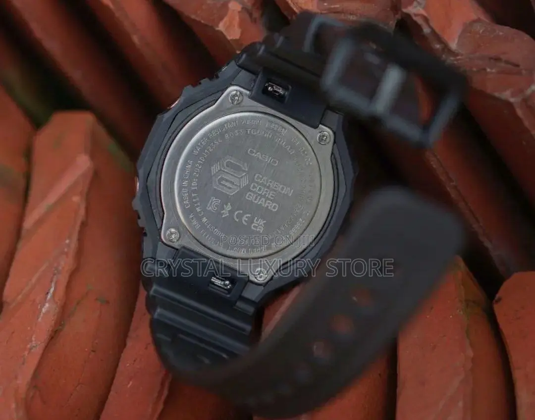G-Shock Casio Quality Luxury Men Rubber Strap Wristwatch