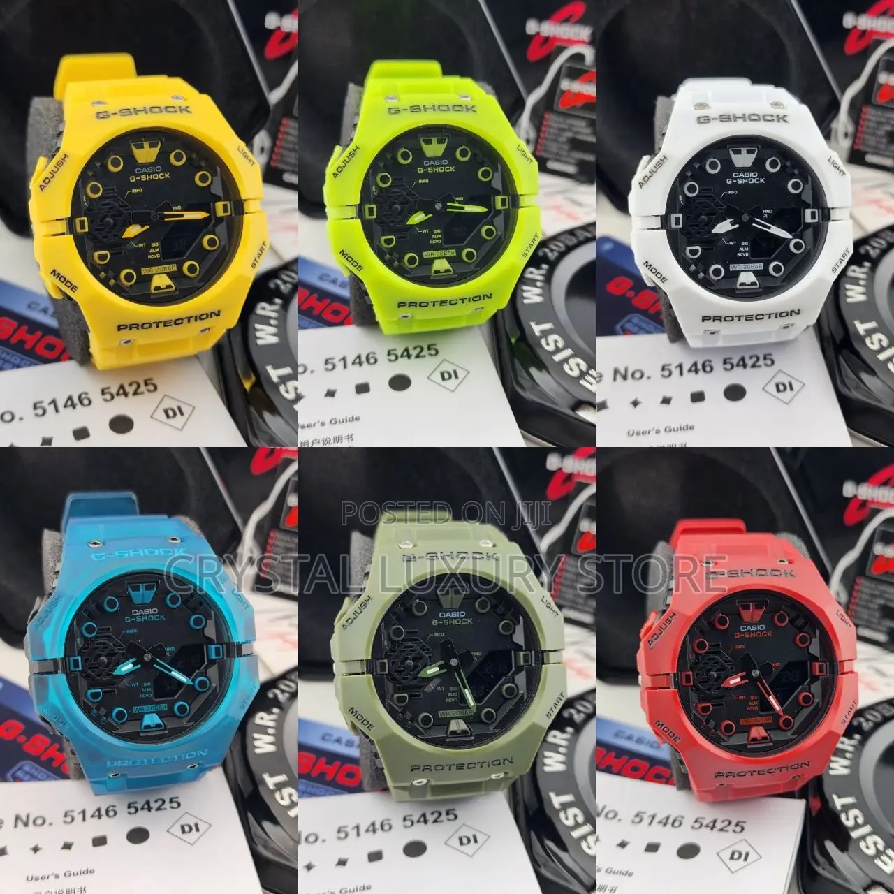G-Shock Casio Quality Luxury Men Chain Wristwatch