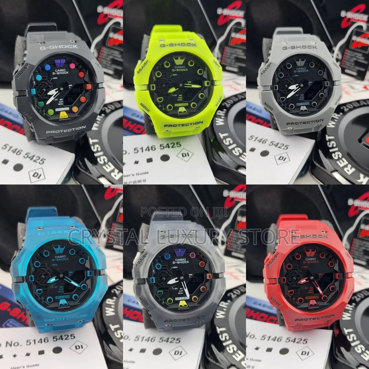 G-Shock Casio Quality Luxury Men Chain Wristwatch