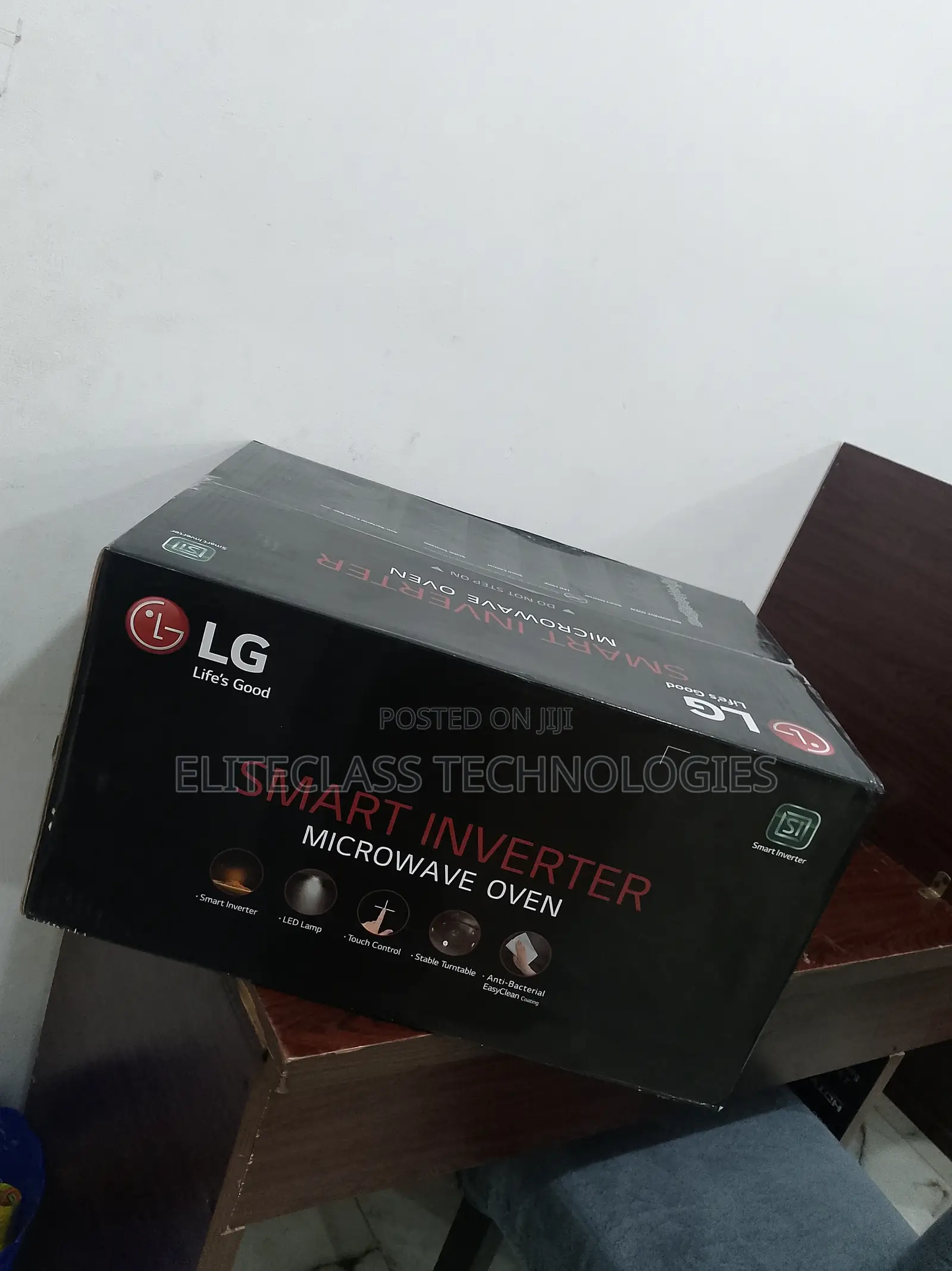 LG 25l Smart Inverter Easy Heat Microwave Oven