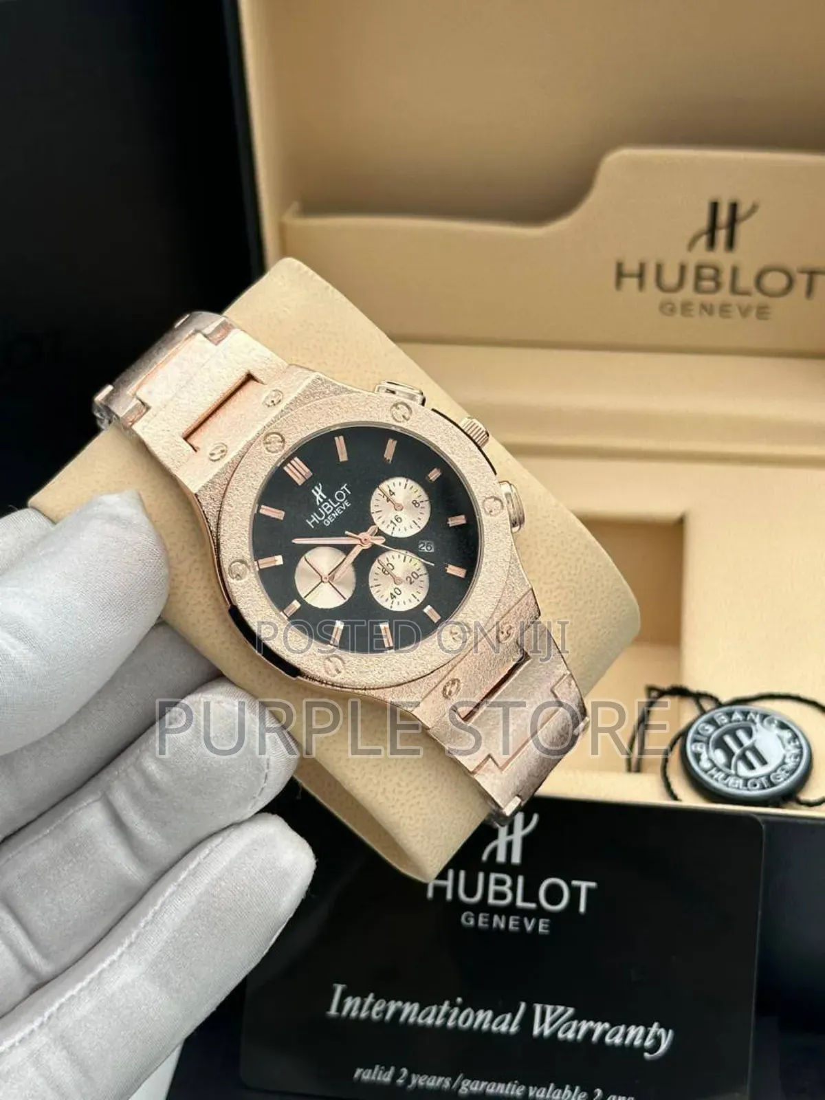 Hublot Watches Rosegold Strap