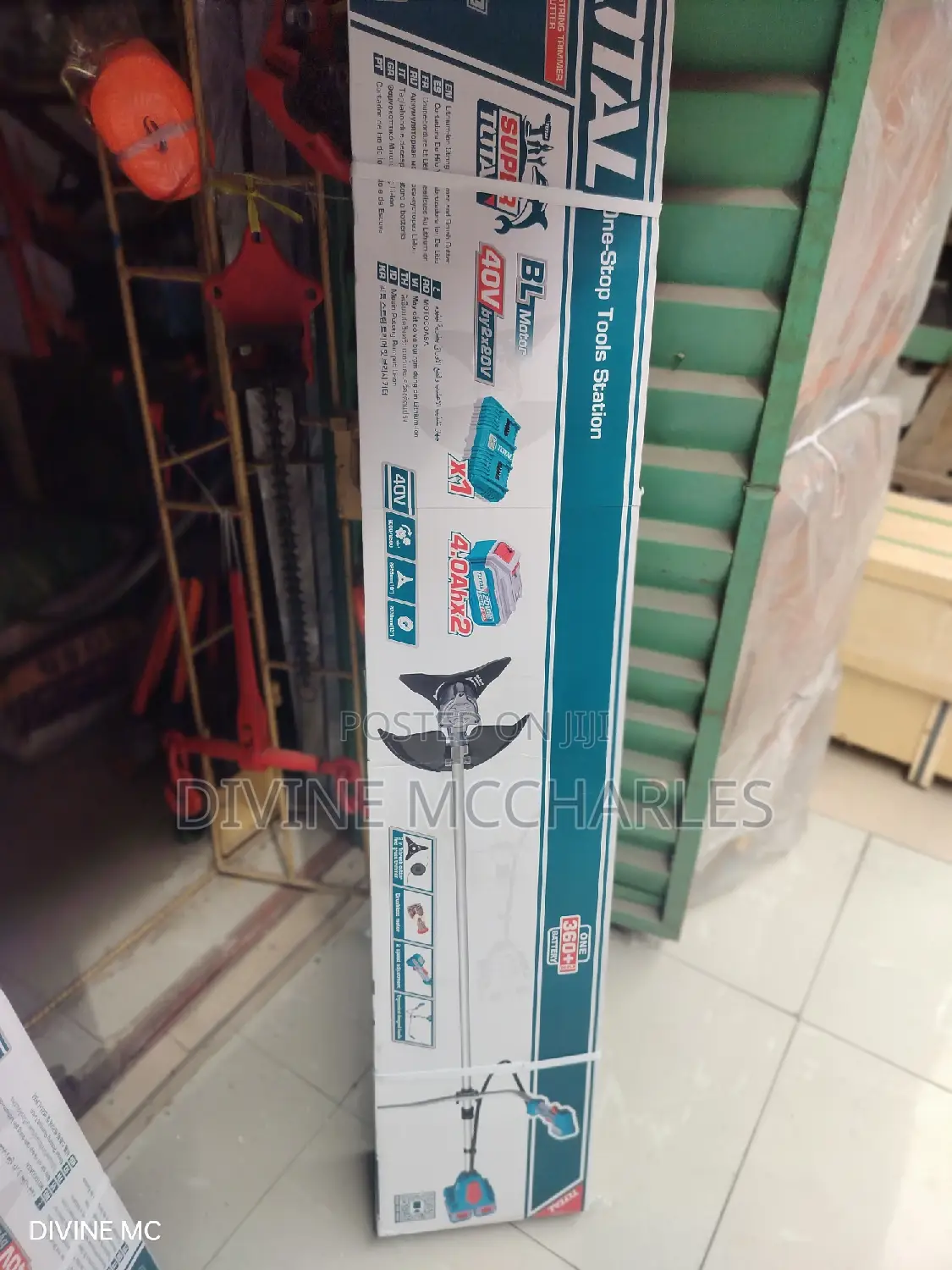 Total Lithium Ion 40V Brush Cutter TSTLI202521