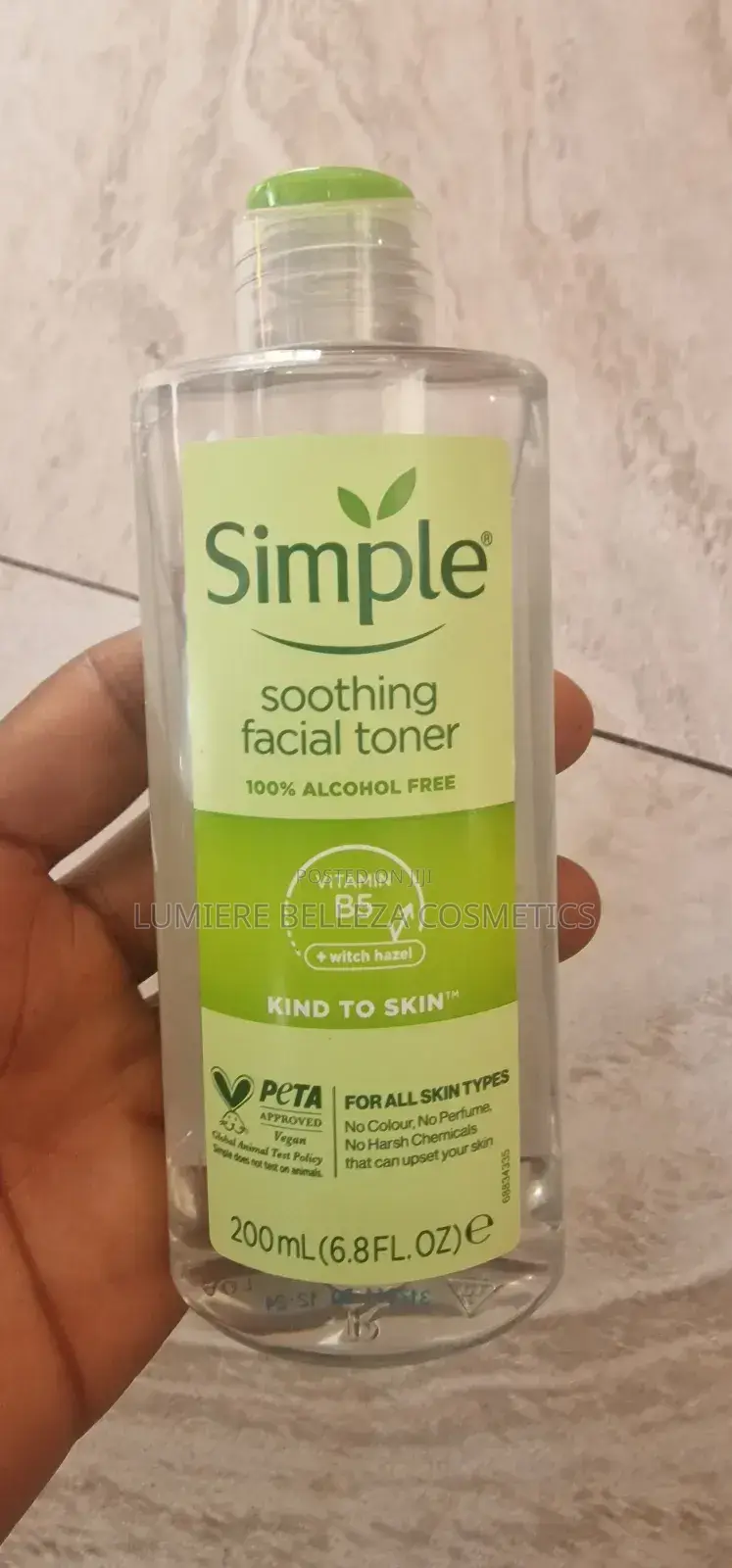 Simple Soothing Facial Toner