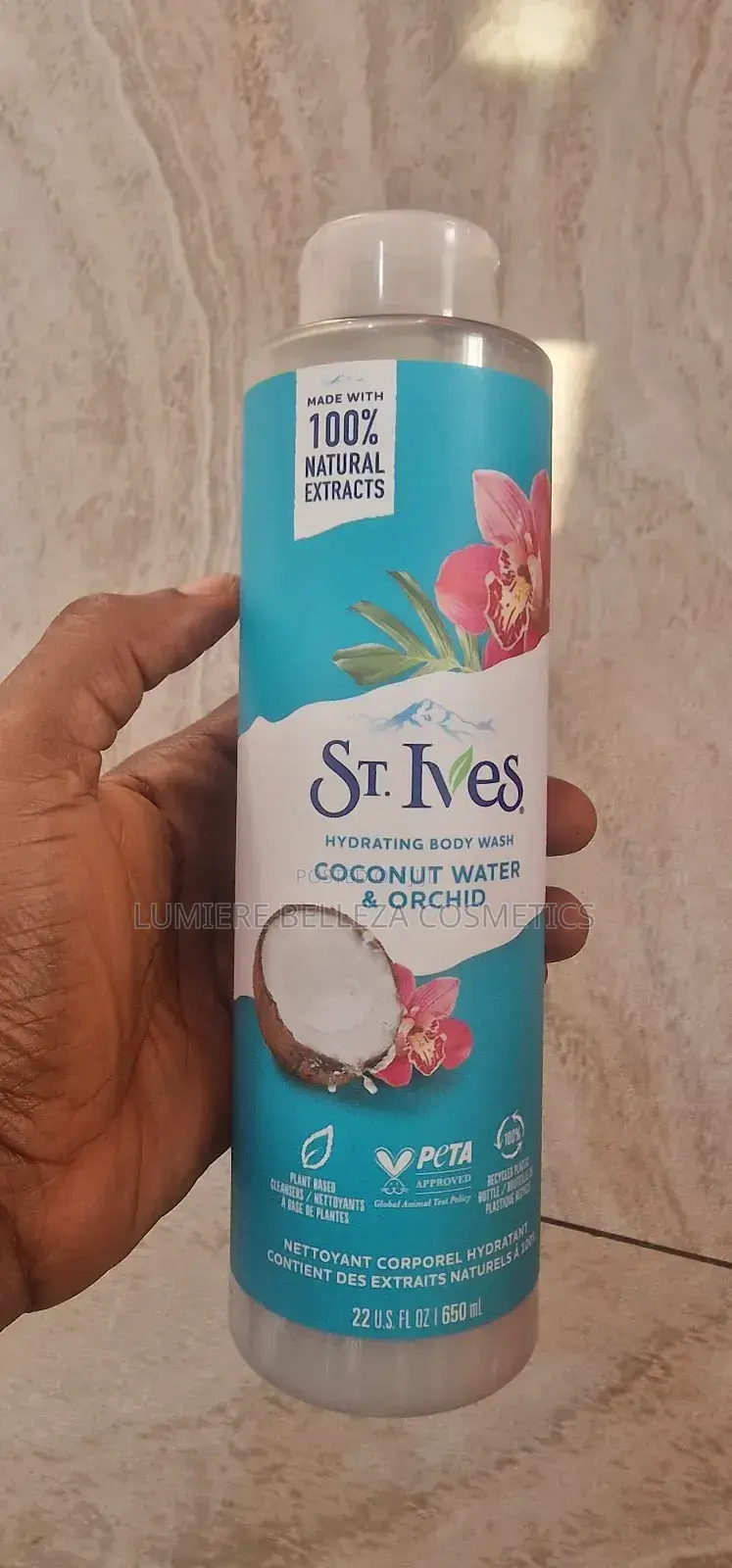 St. Ives Hydrating Body Wash. Coconut Water and Orchid