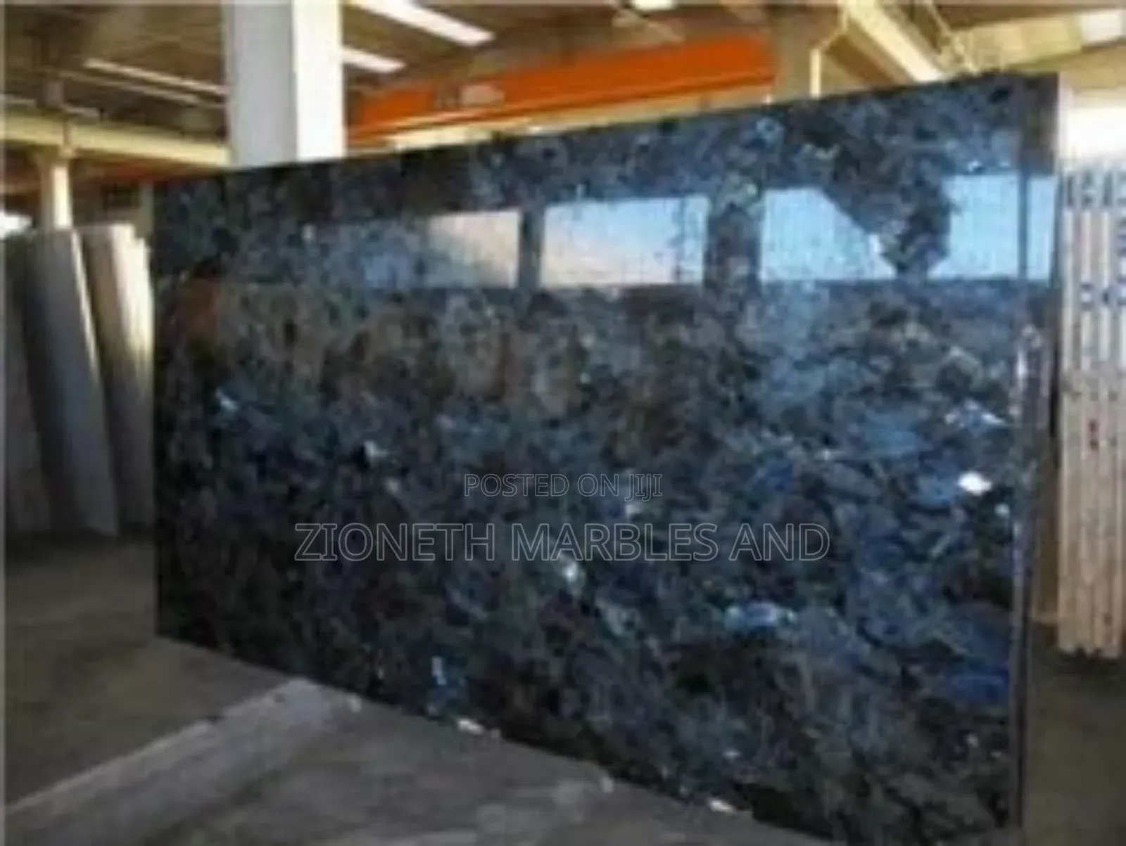 Italian Blue Pearl Quartz Marble Slab