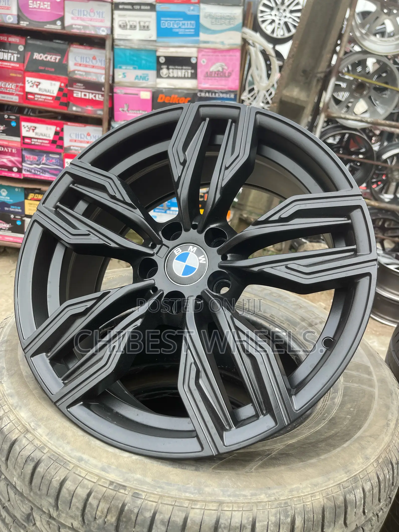 19 Rim for BMW Matt Black Original Rim