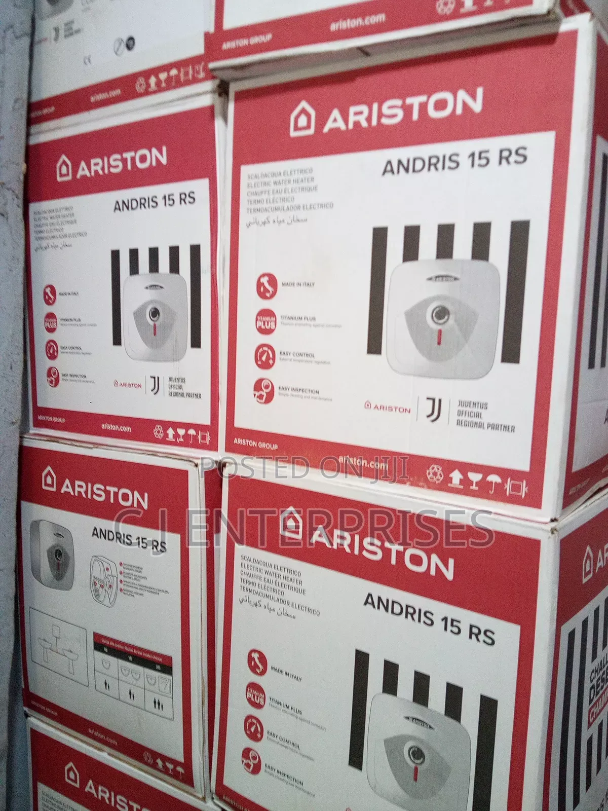 15liters Ariston Electric Water Heater(Payment on Delivery)