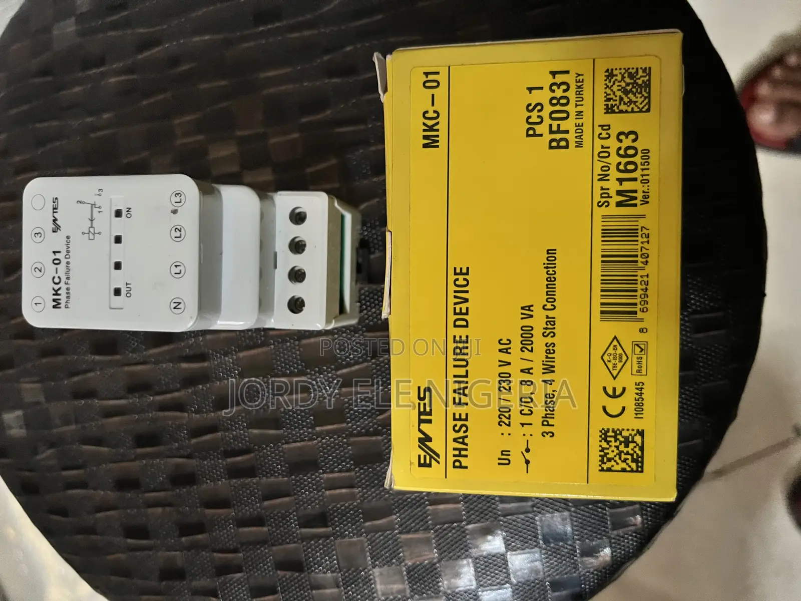 MKC-01 Original Entes Phase Failure Device Made in Turkey