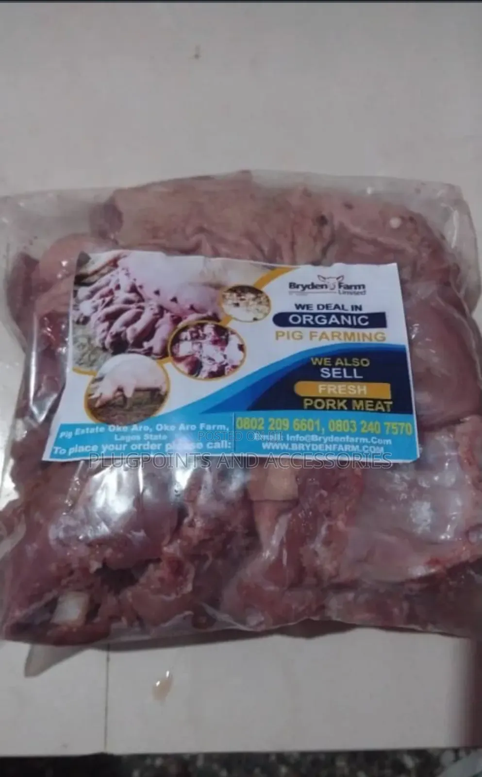100% Hygienically Certified Fresh Pork Meat Raw/ Grilled 1kg