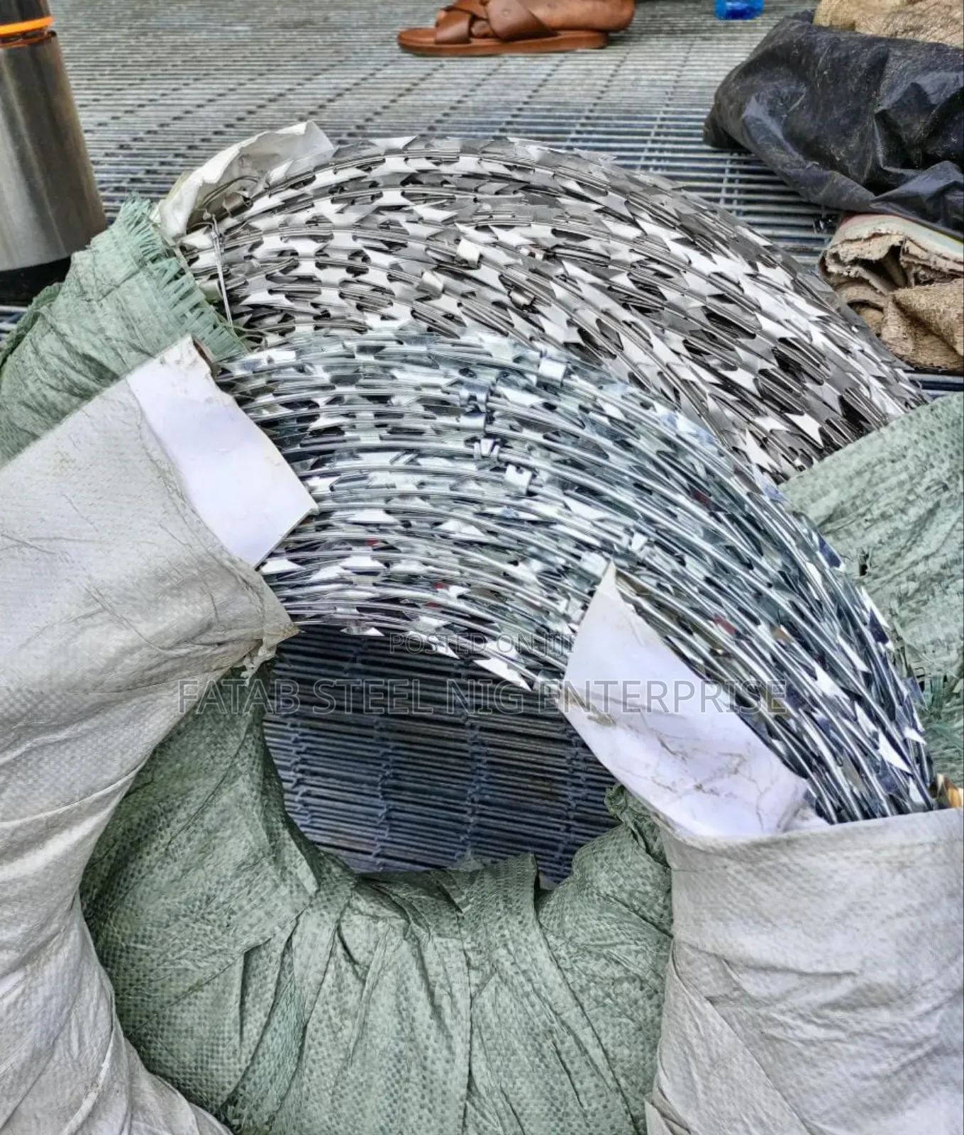 Anti Rust Stainless 316 (Grade) Razor Fence Wire