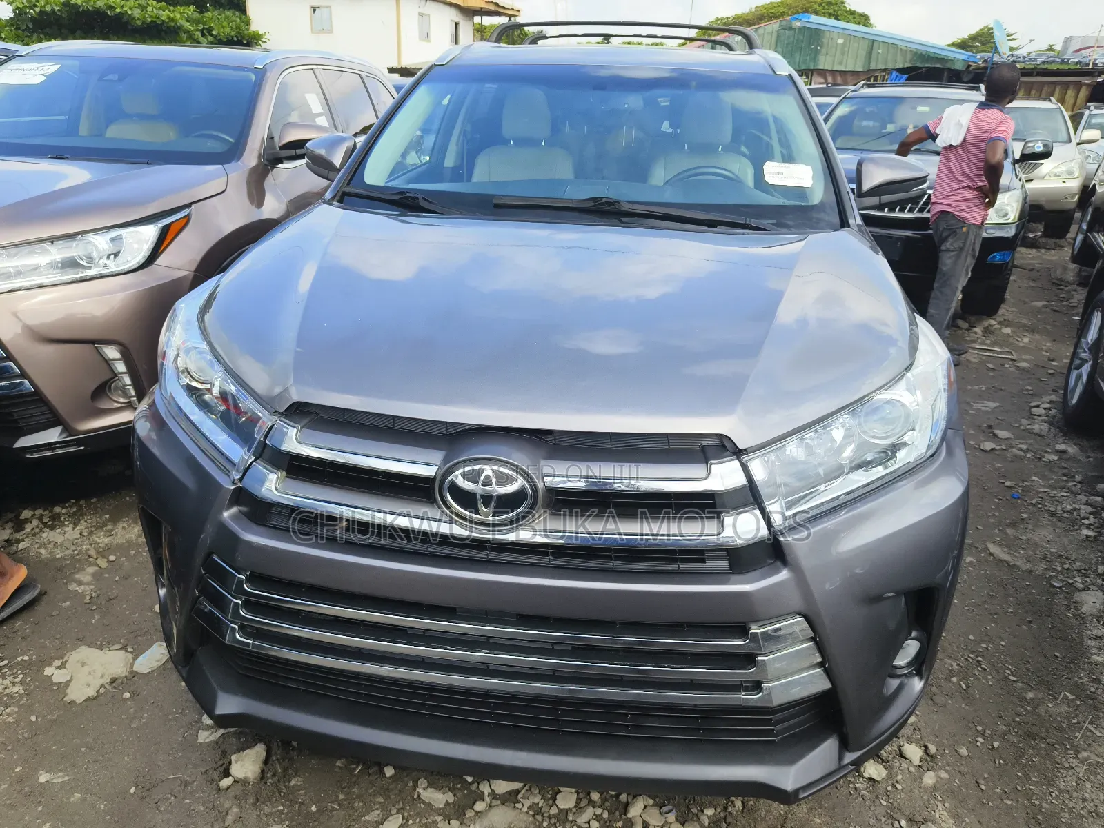 Toyota Highlander 2016 Gray