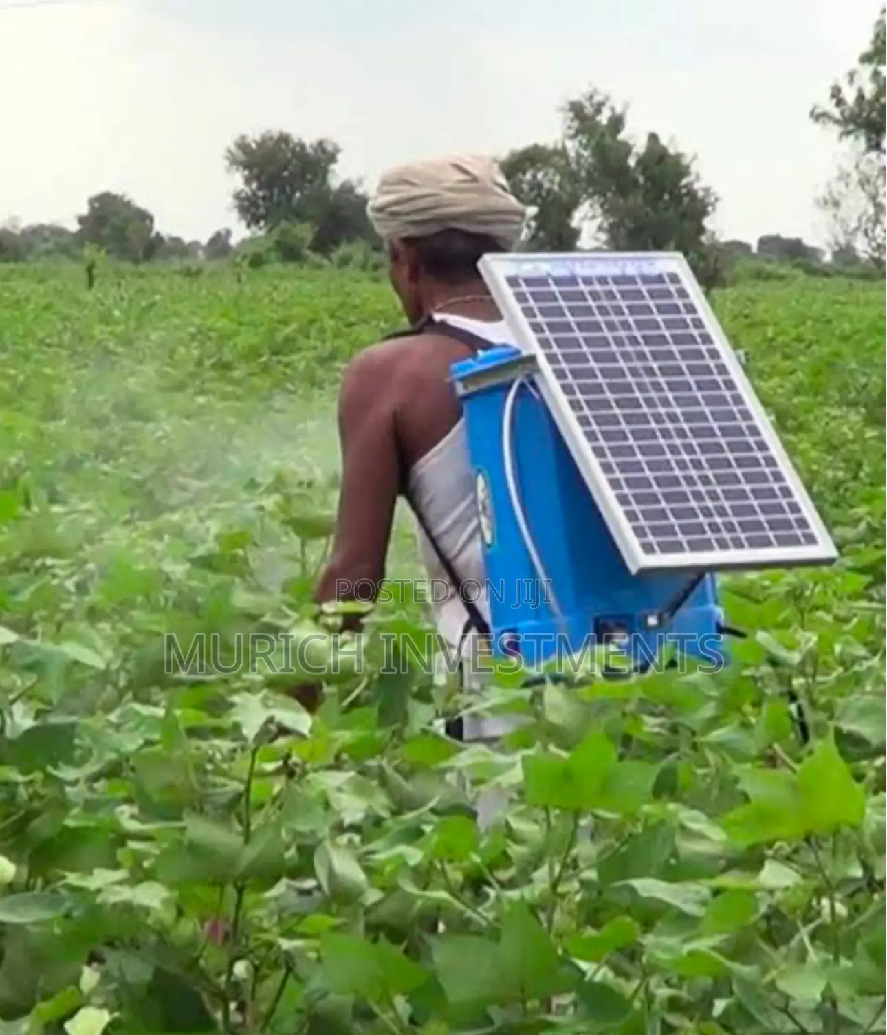 16L Solar Powered Sprayer Agricultural Knapsack Battery