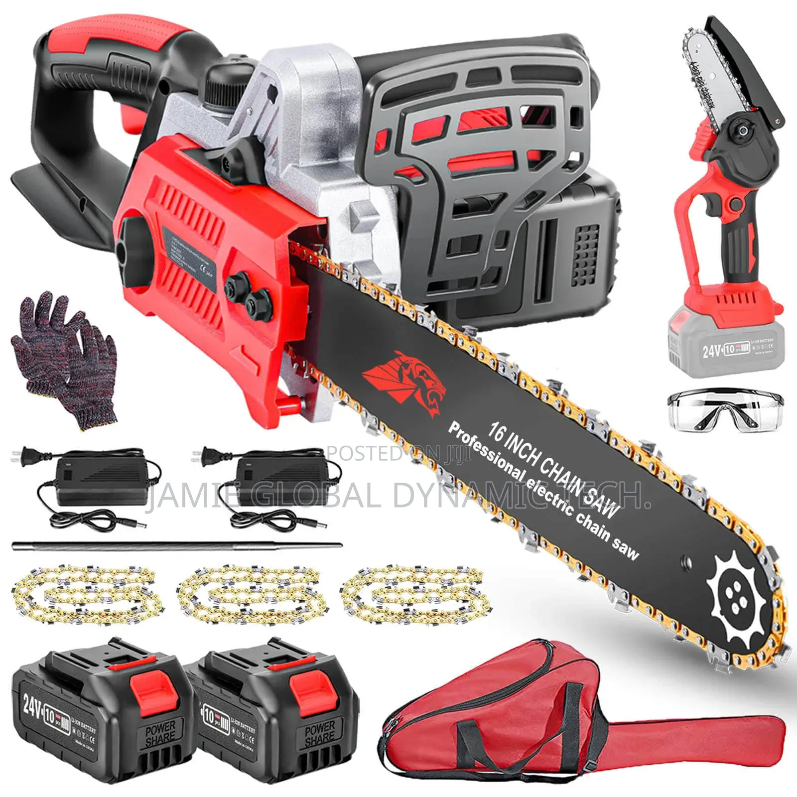 16" Rechargeable Chainsaw