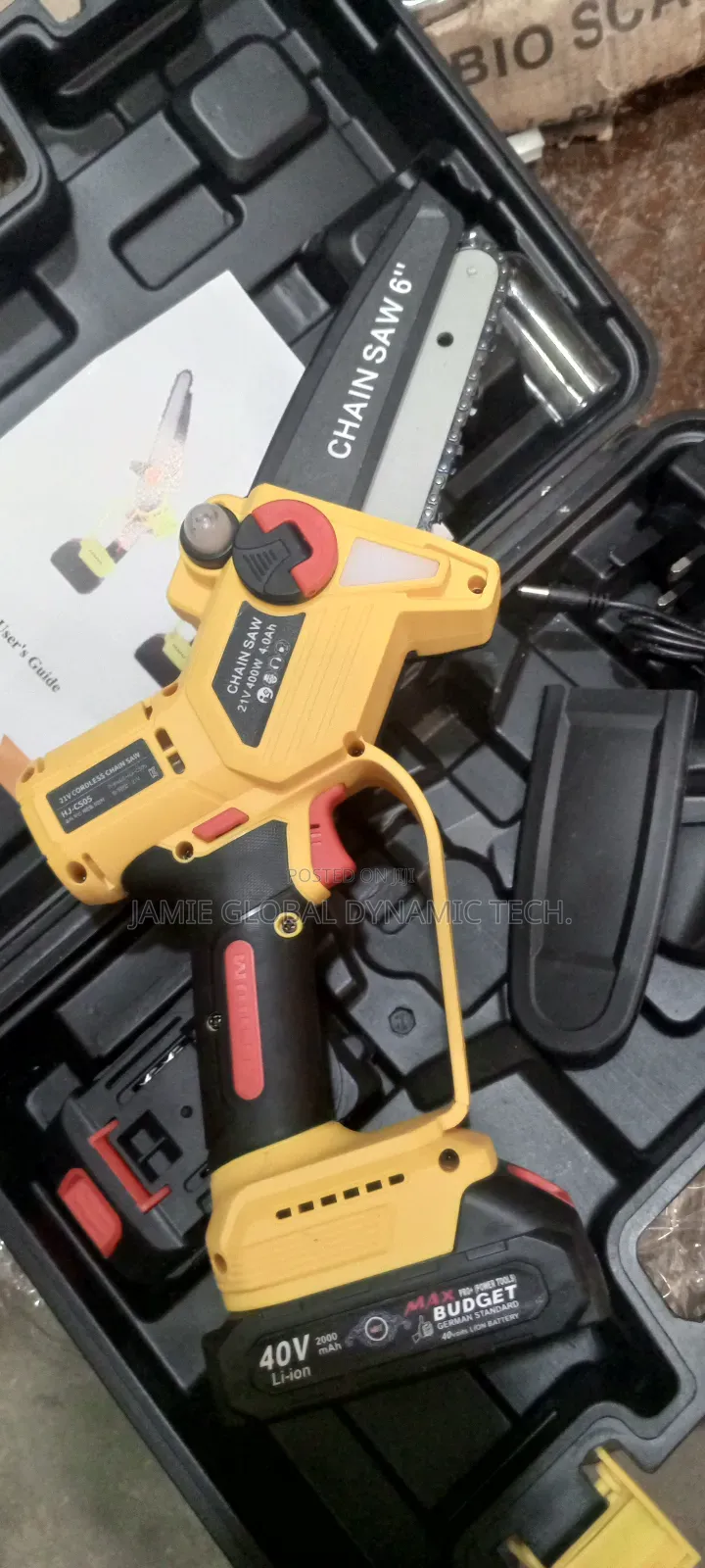 6" Rechargeable Chainsaw