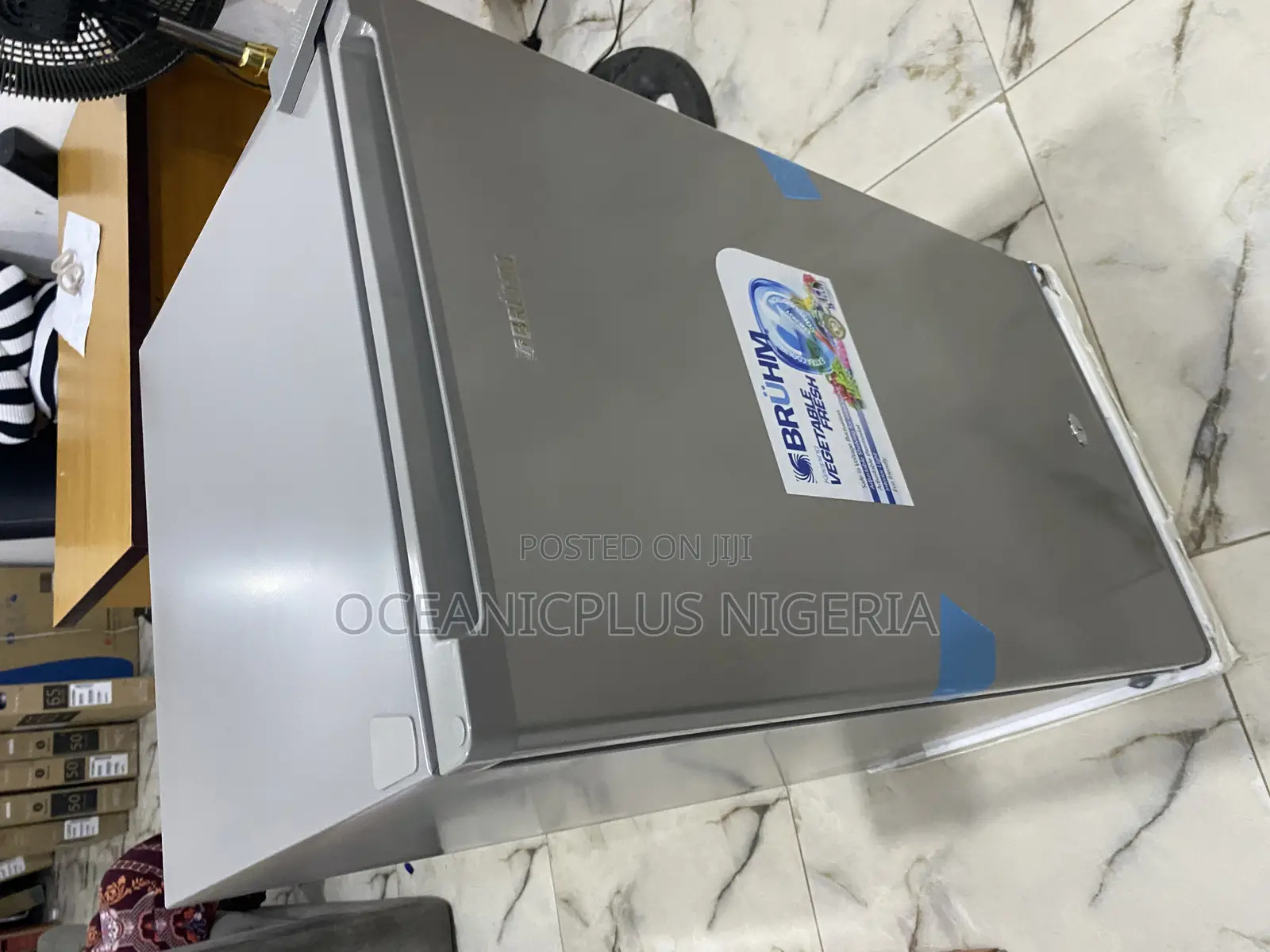 Eco-Friendly 93l Single Door Bruhm Refrigerator