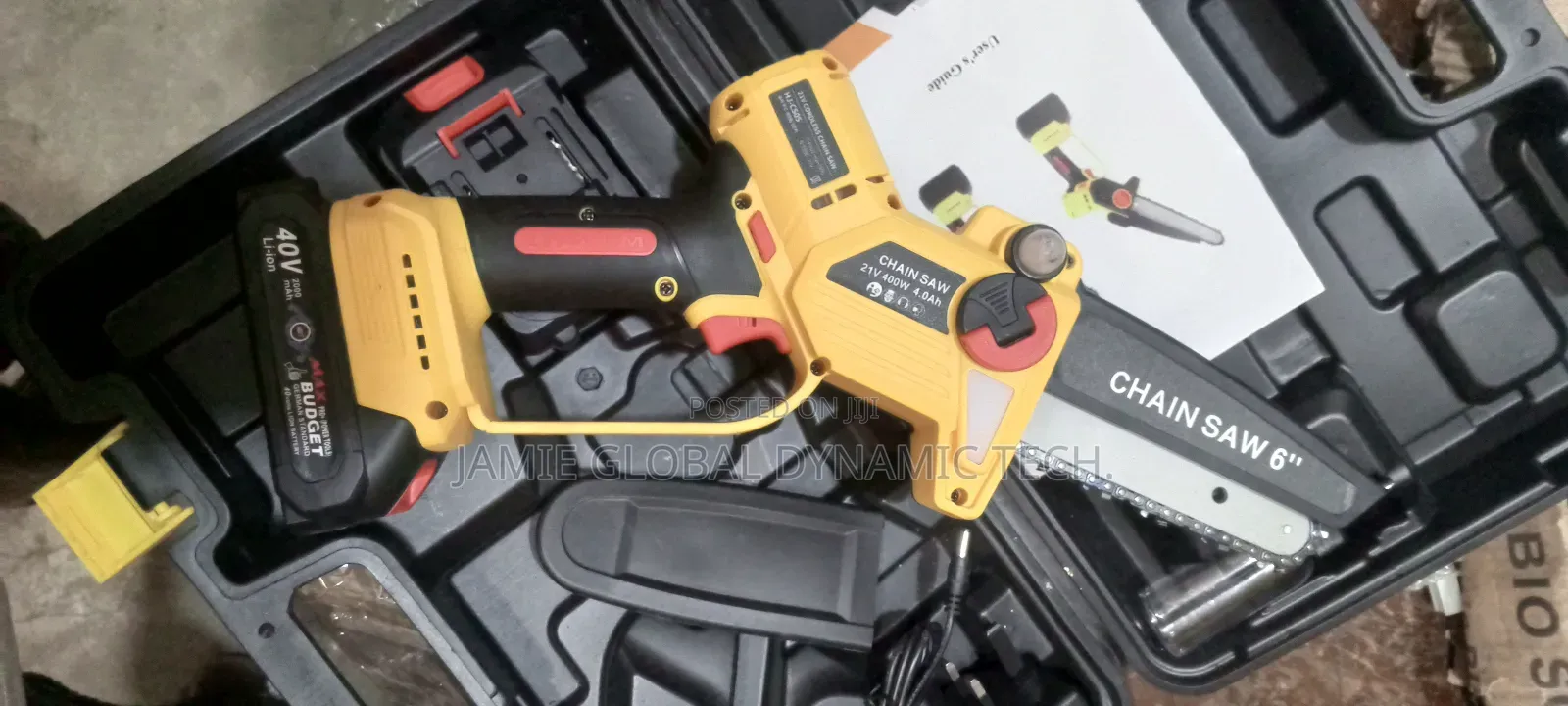 6" Rechargeable Chainsaw