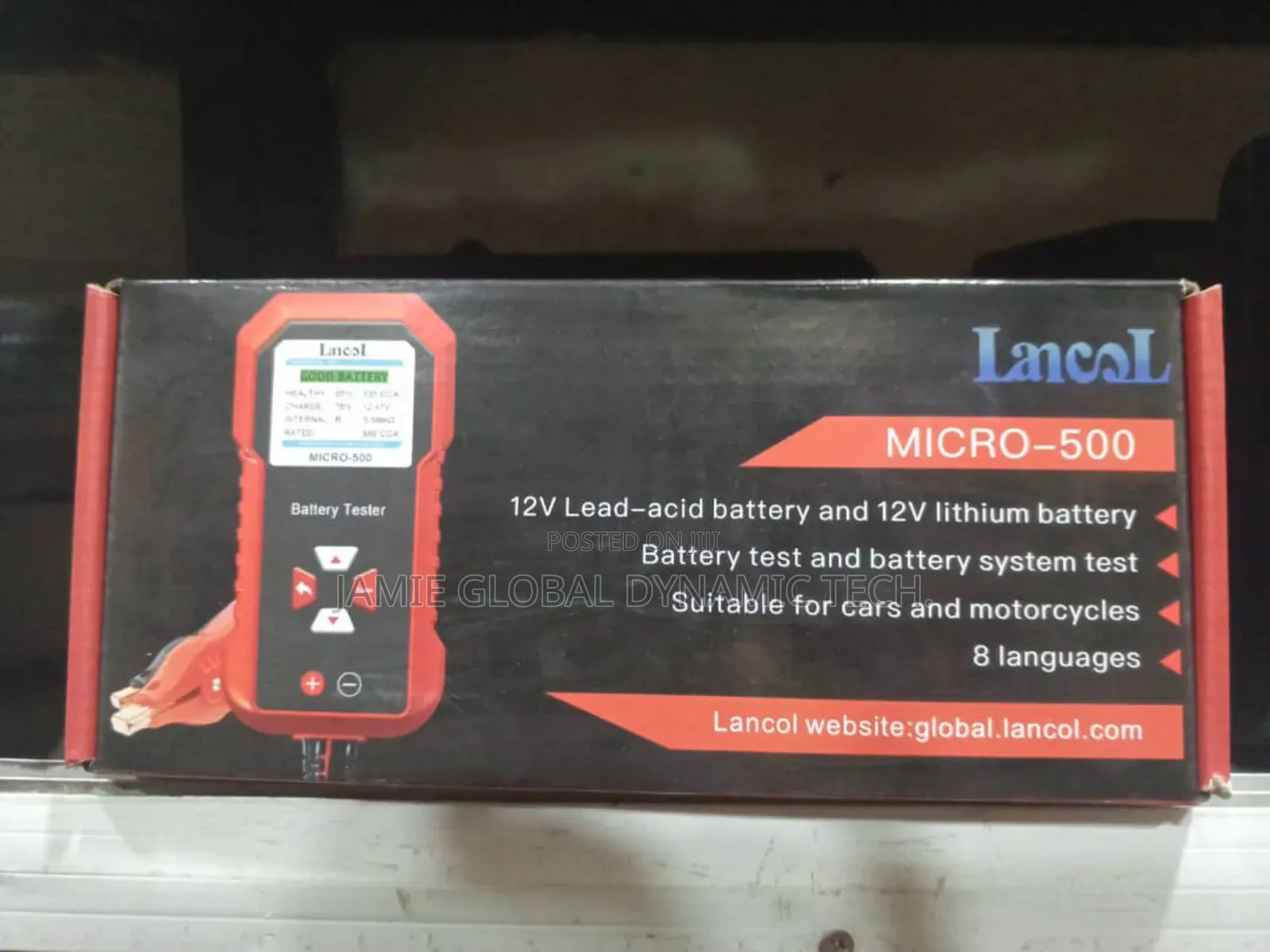 Micro-500 Battery Tester