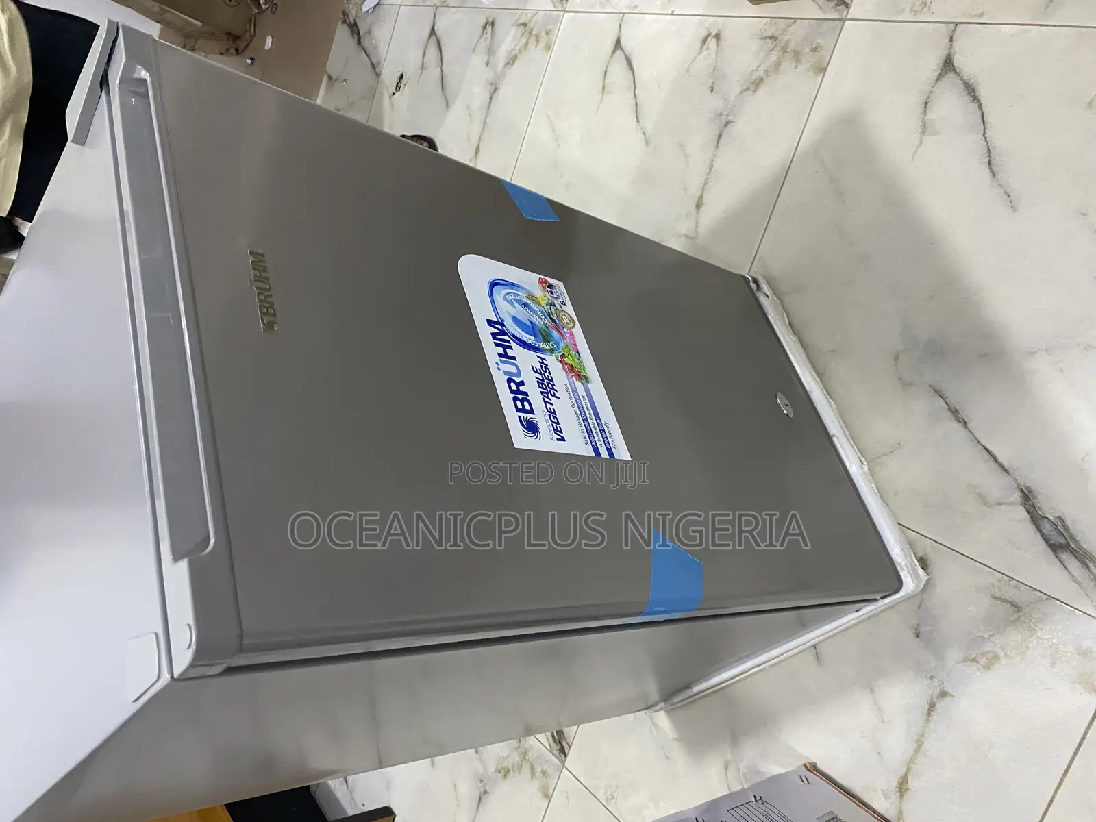 Large-Capacity 93l Bruhm Single Door Refrigerator