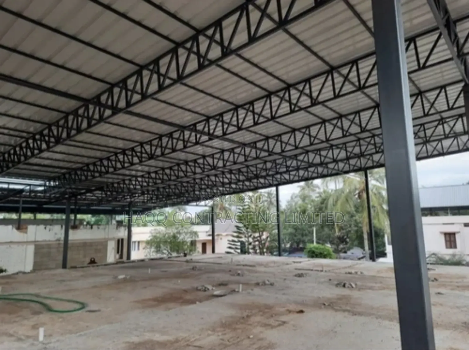 Steel Roofing, Roof Trusses Fabrication and Erection
