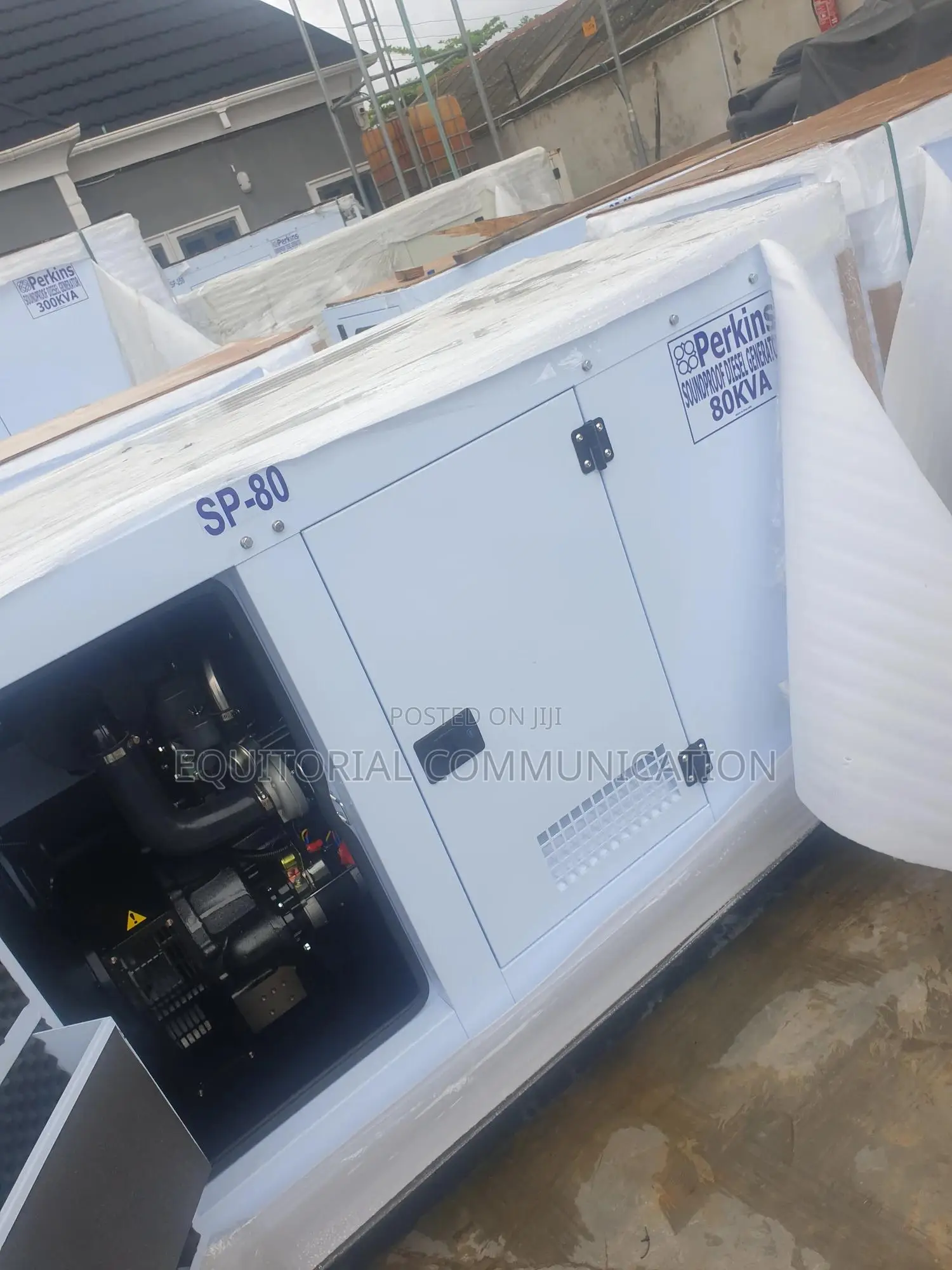 Perkins 1104a-44tg1 50kva Soundproof Generator