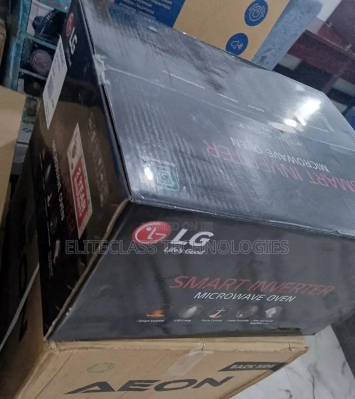 LG Family Sized Cooking 25l Smart Inverter Microwave Oven