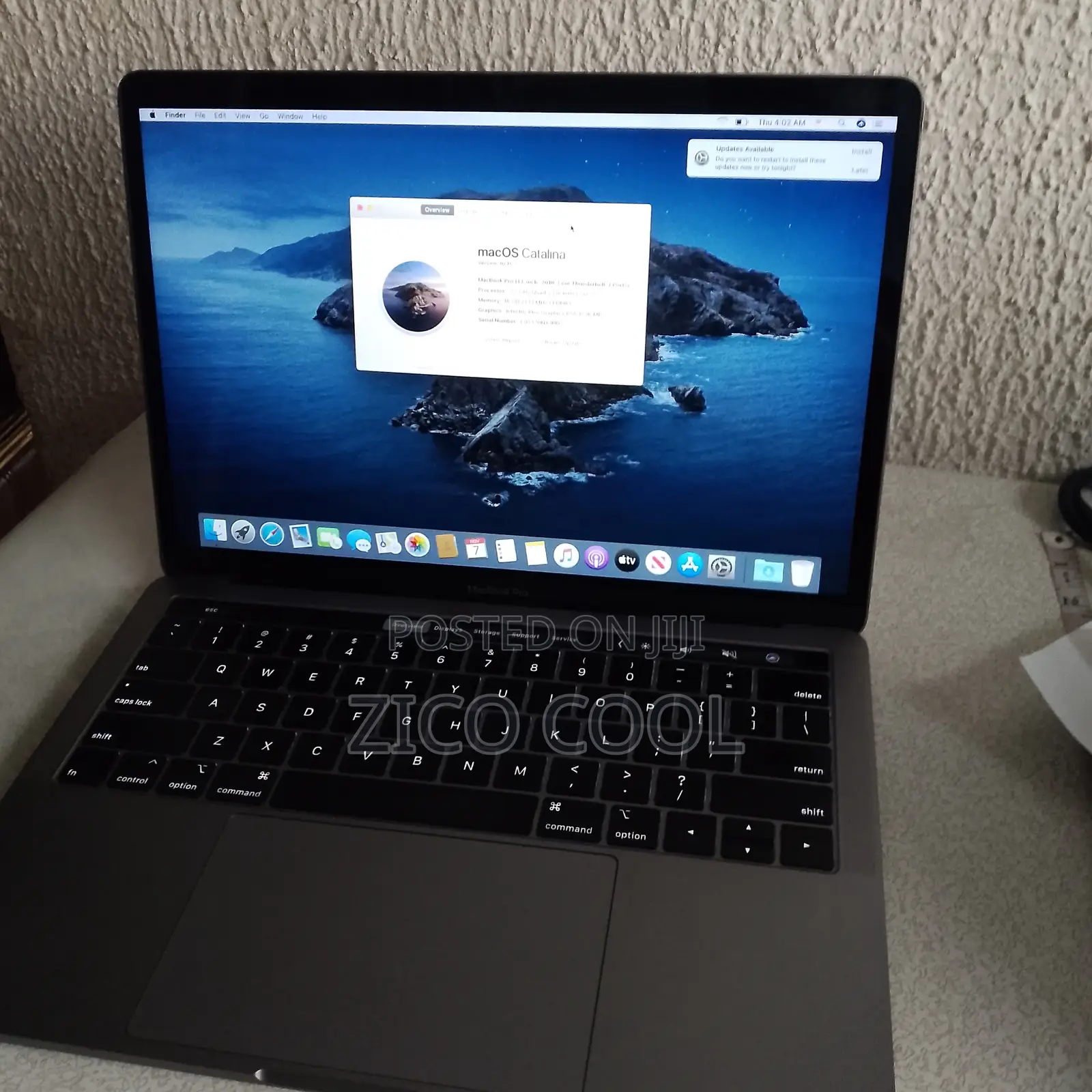 Laptop Apple MacBook Pro 2018 16GB Intel Core i7 SSD 512GB
